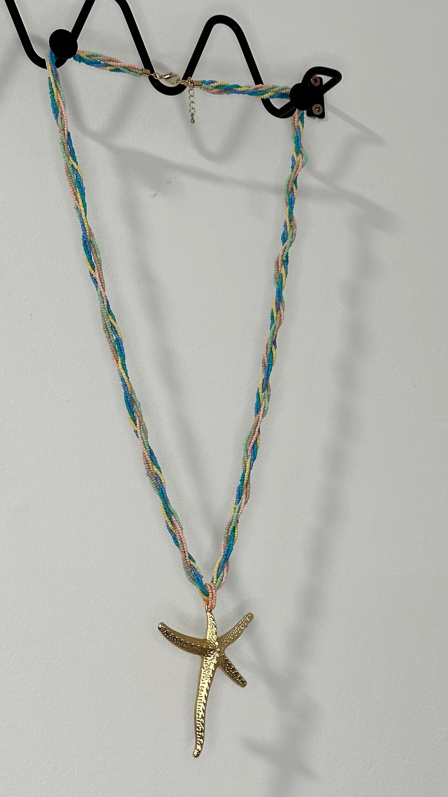 RAINBOW STARFISH NECKLACE *New