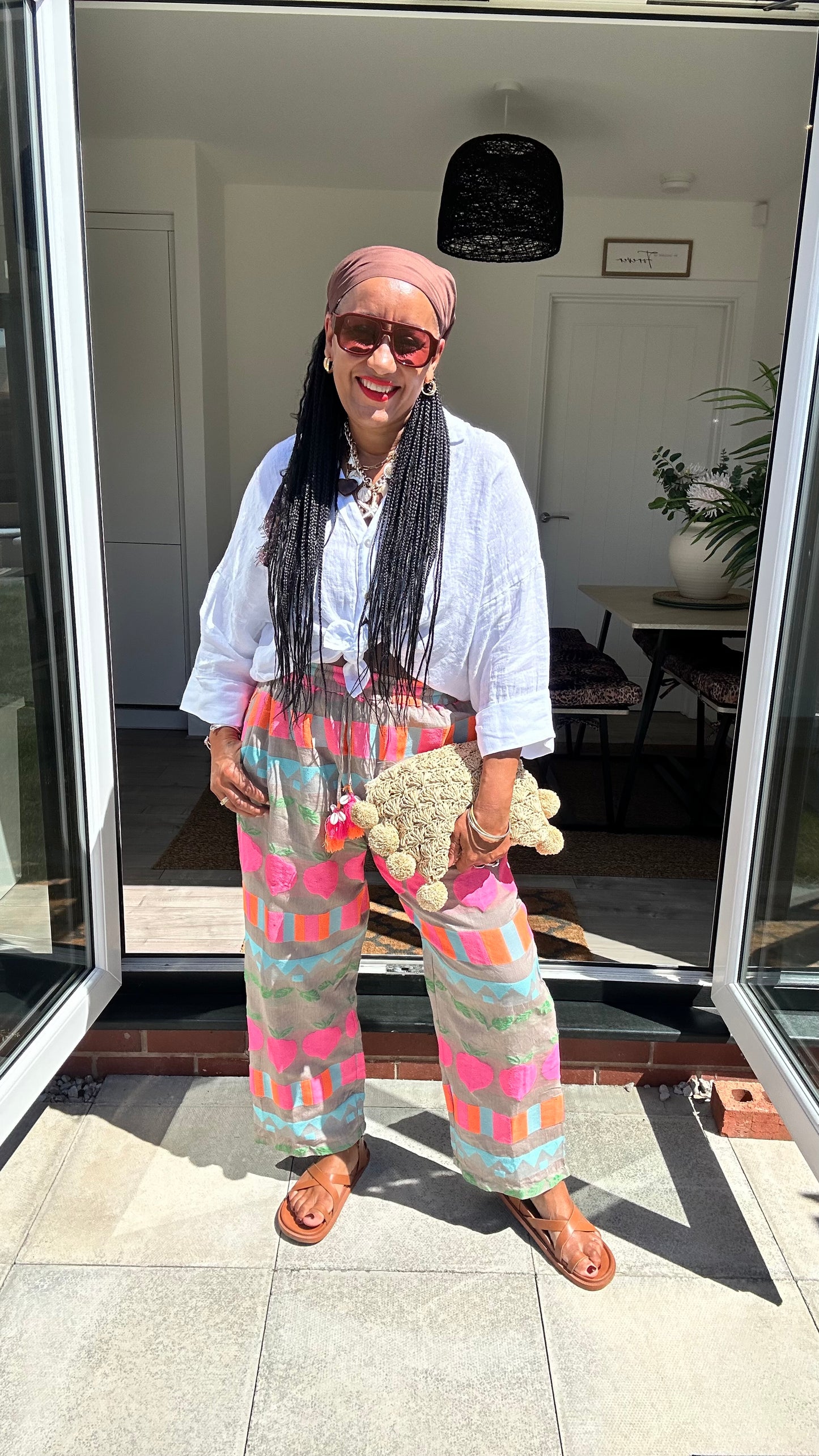 ARTISAN HANDCRAFTED TROUSERS 💗 PINK FRUIT *New