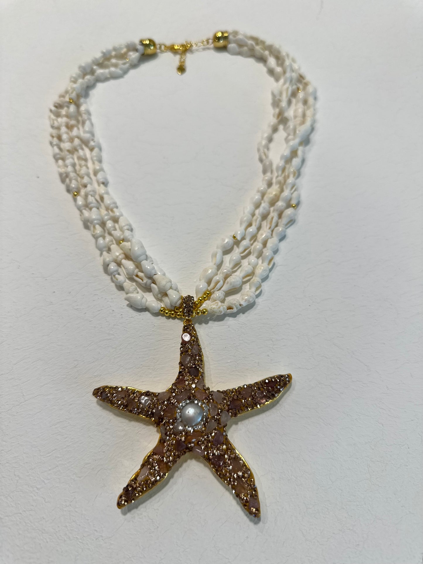 STAR FISH & SHELL NECKLACE *New