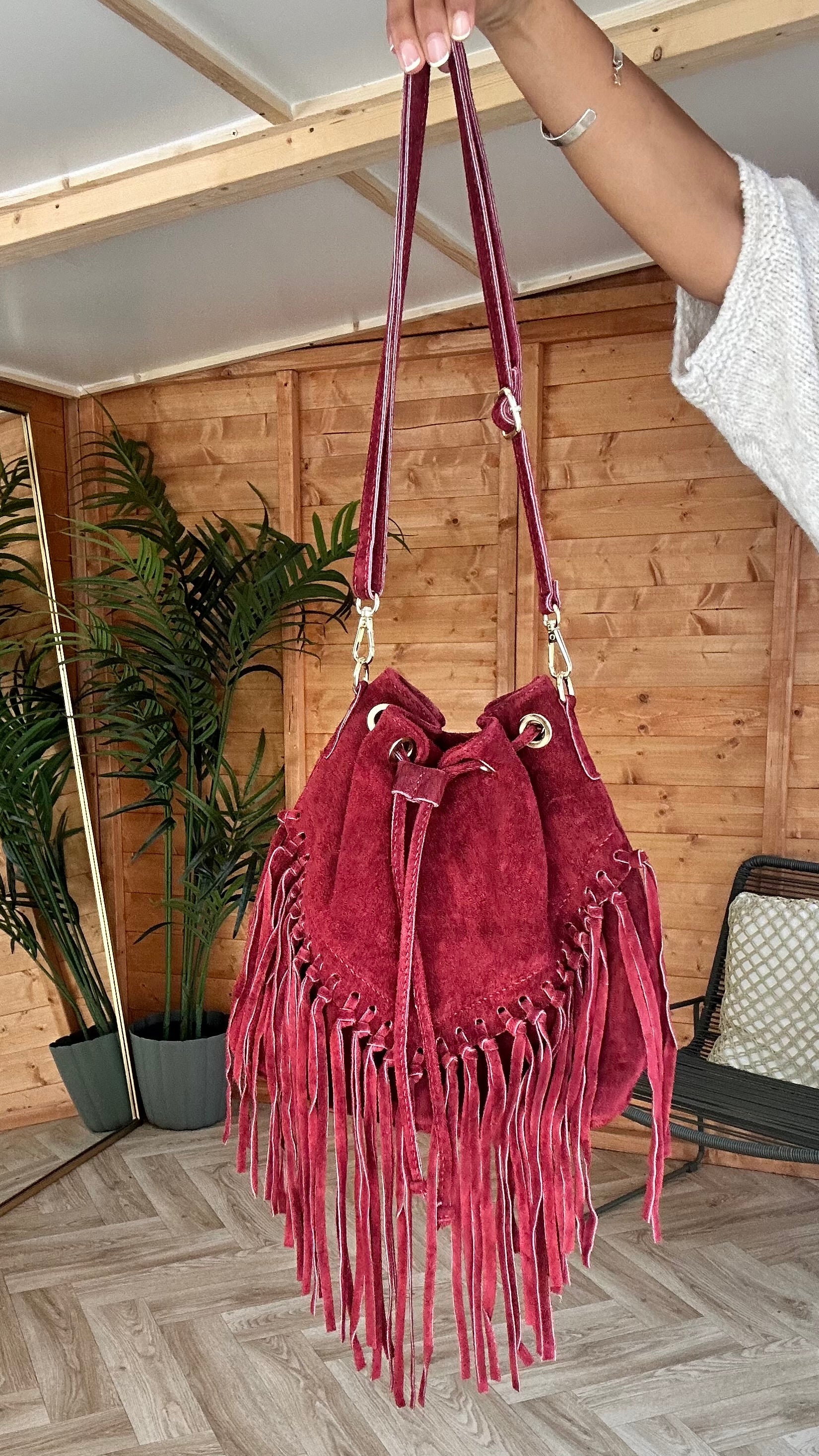 Mulberry tassel bag on sale