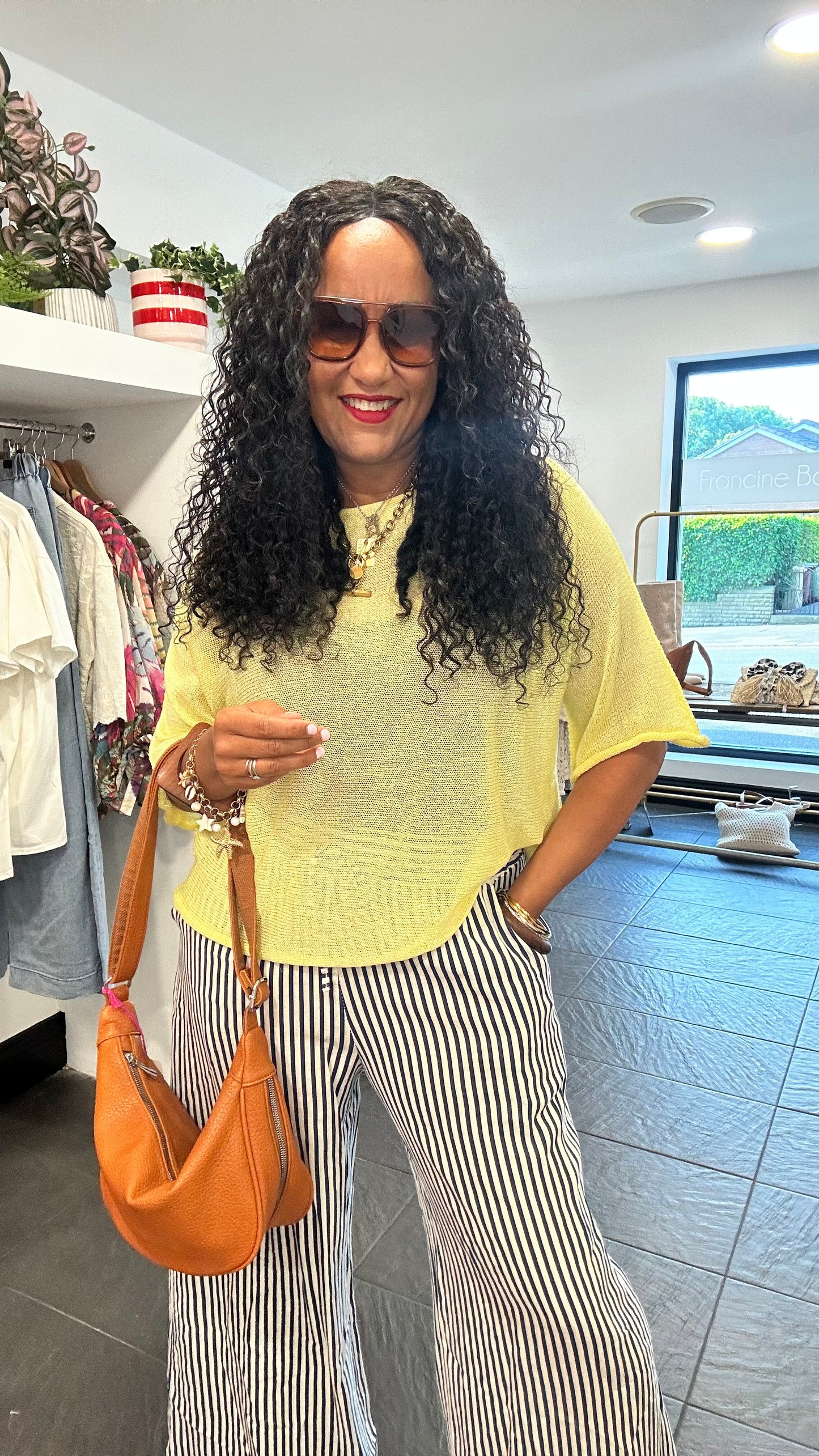 FINLEY FINE KNIT LEMON 🍋