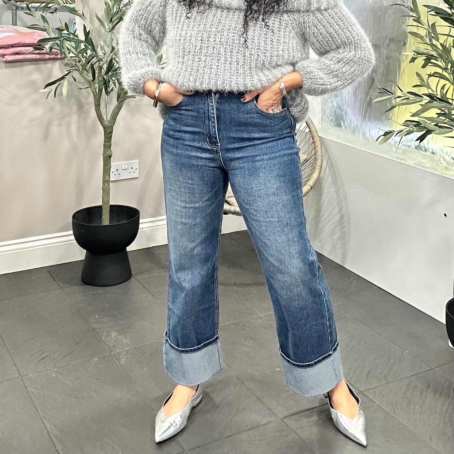 SALE FRANKIE DENIM BLUE