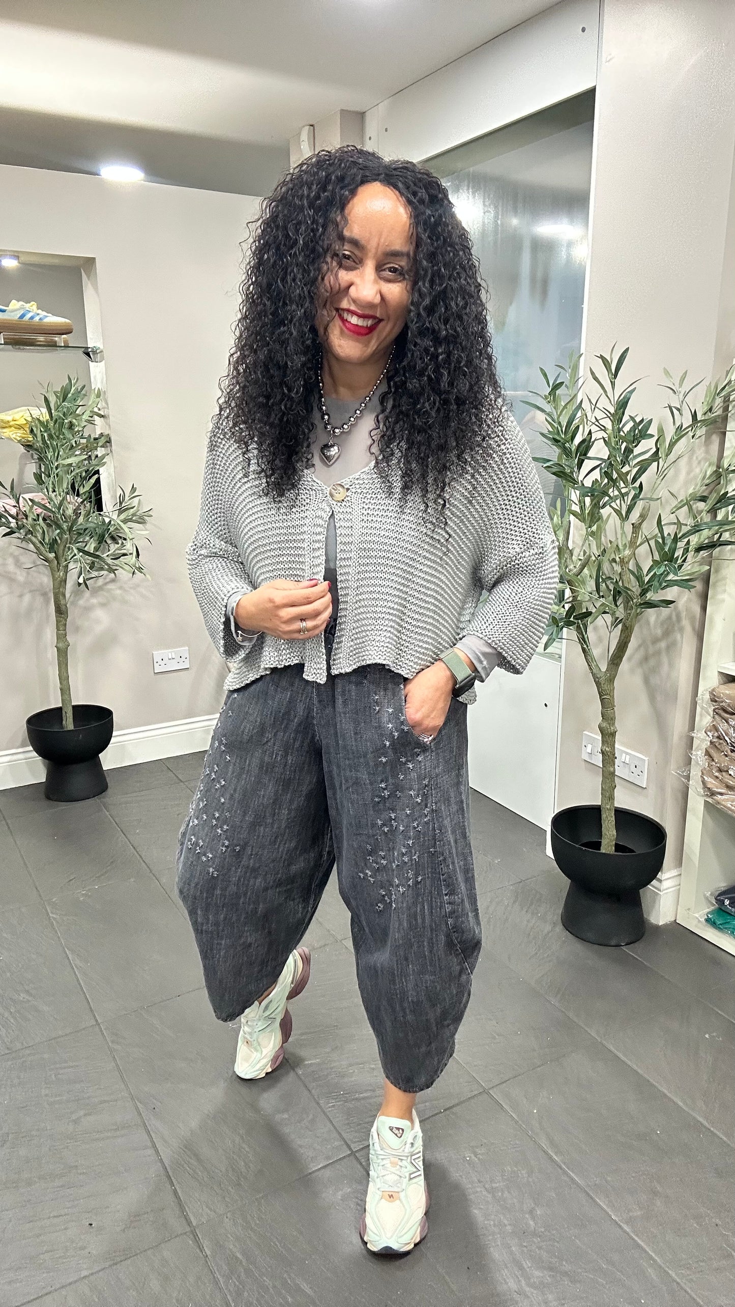 SALE CATRIN CARDIGAN GREY