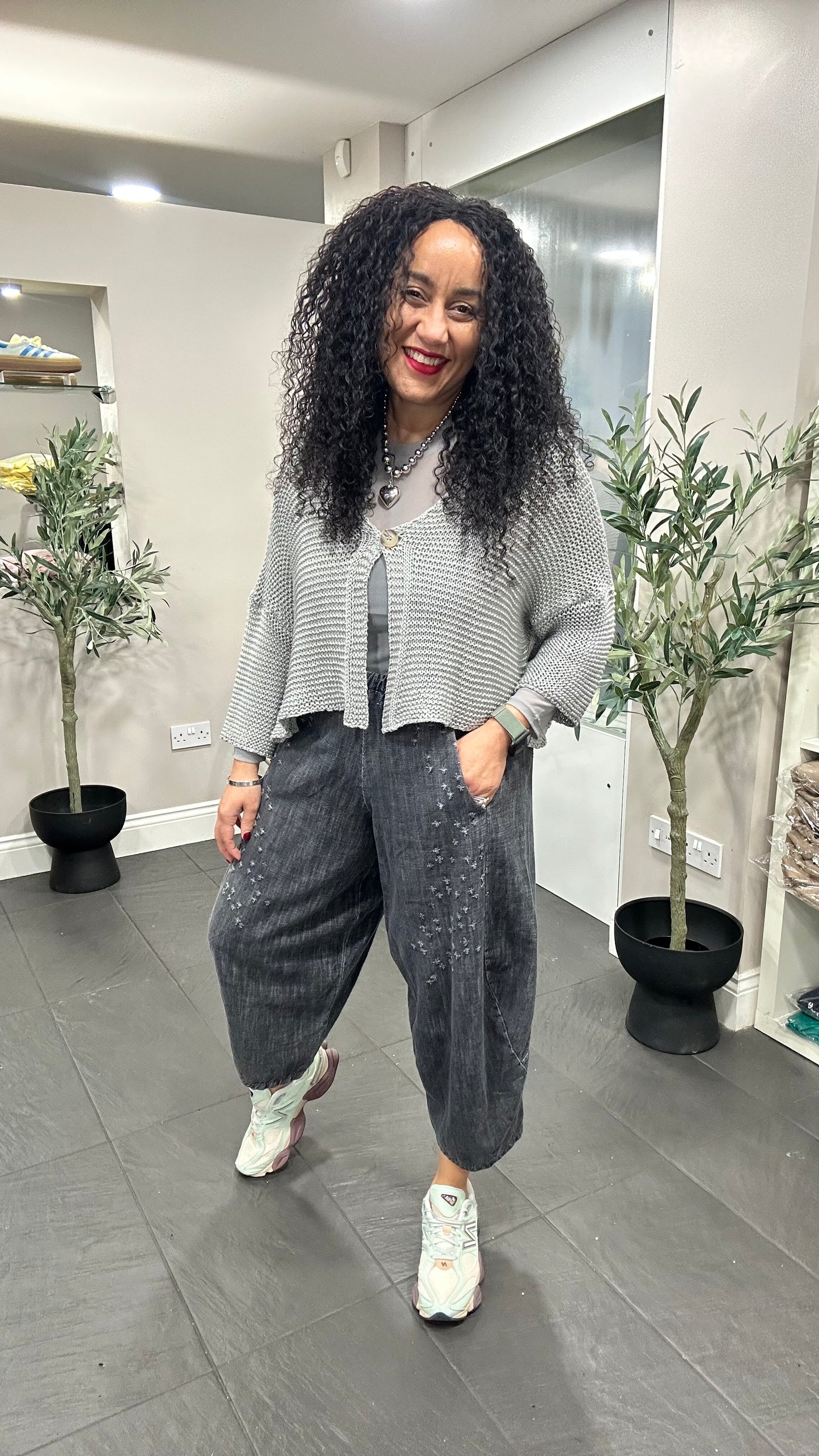 SALE CATRIN CARDIGAN GREY