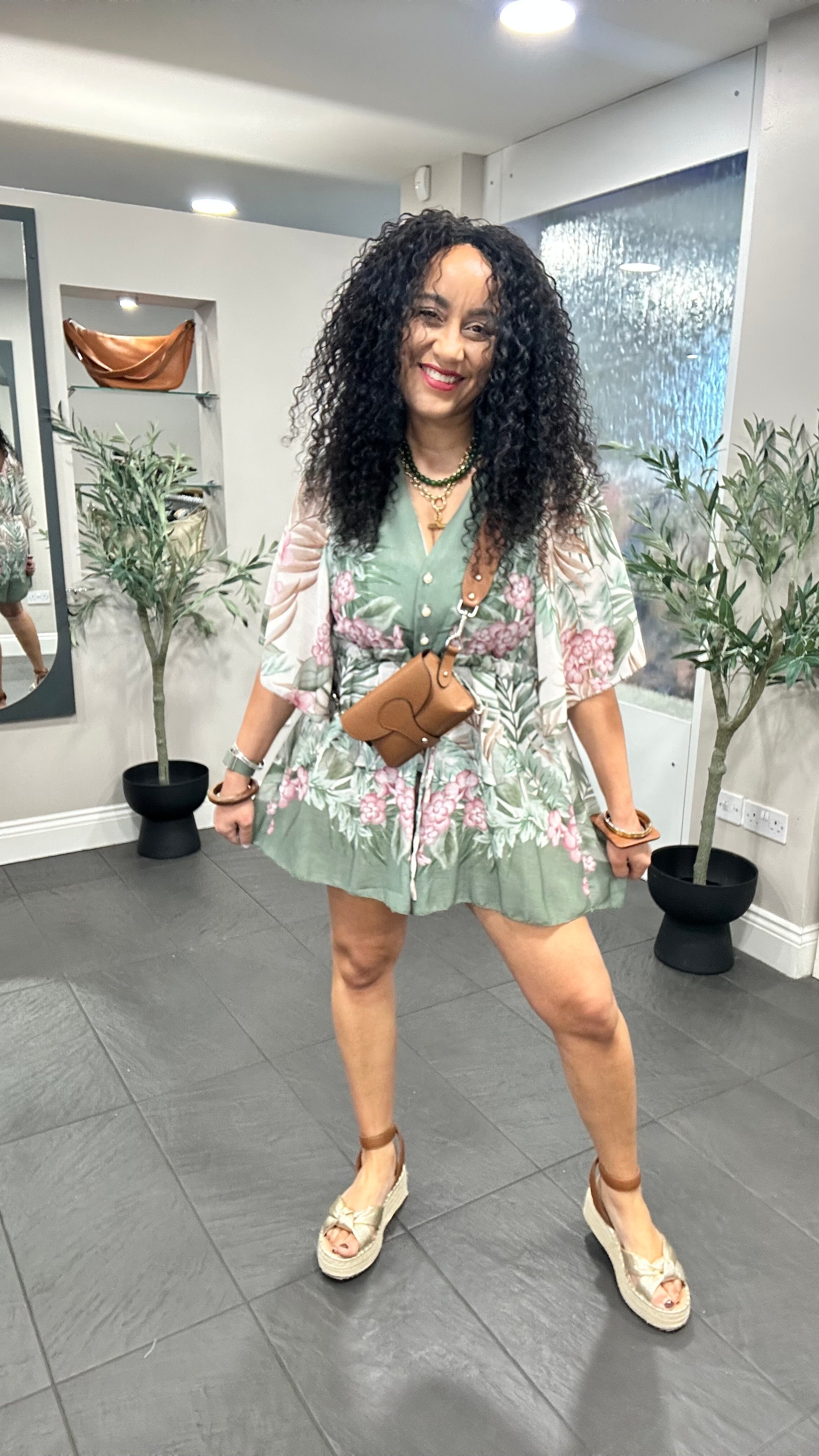 Safari Detail Playsuit