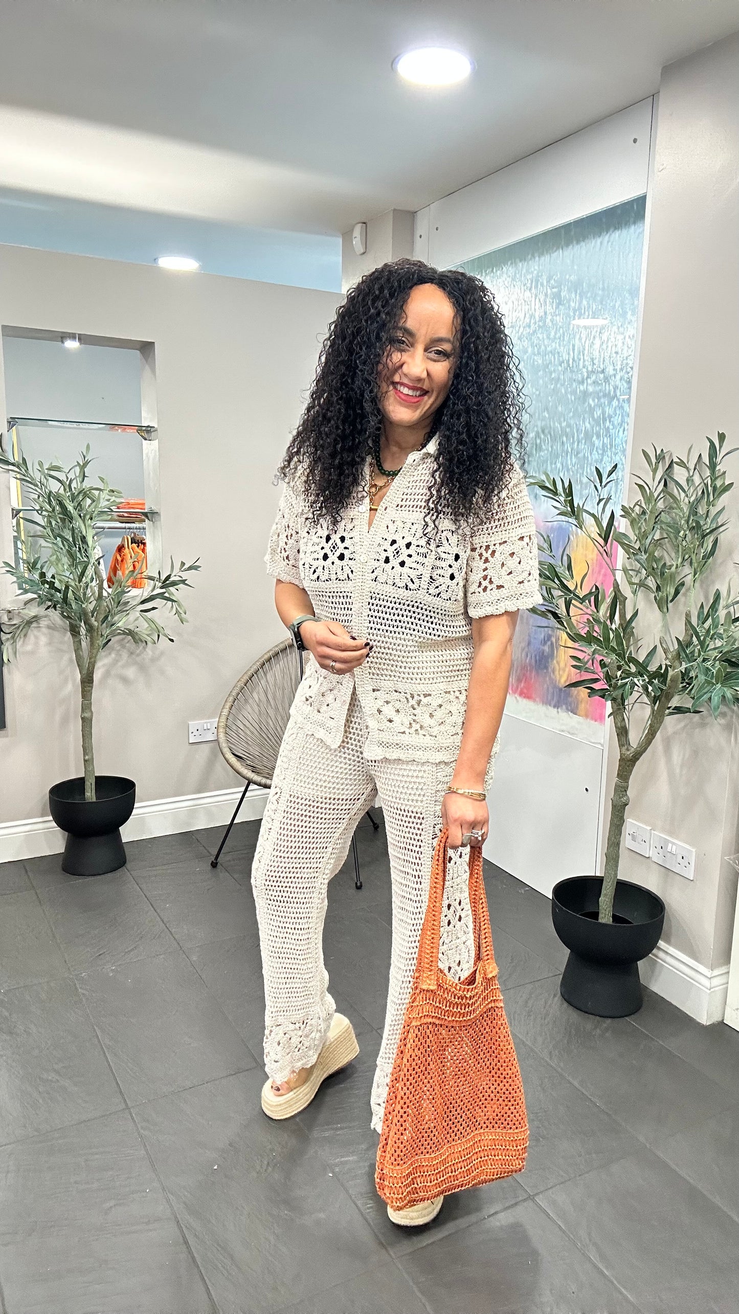 CROCHET COORD IVORY 2 *NEW