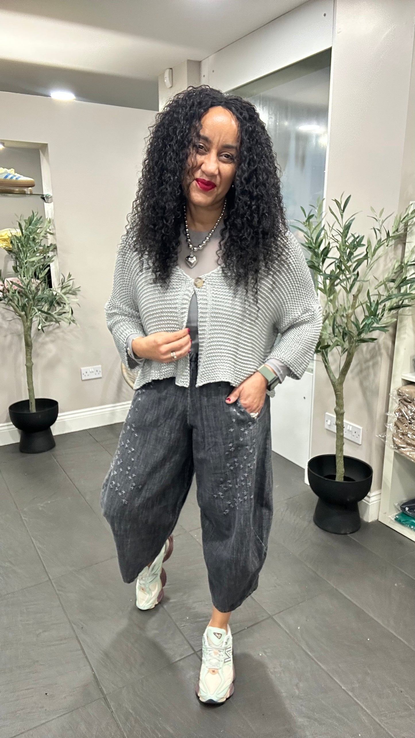SALE CATRIN CARDIGAN GREY