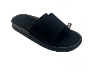 HEATHER SLIDER SANAL BLACK *New 581