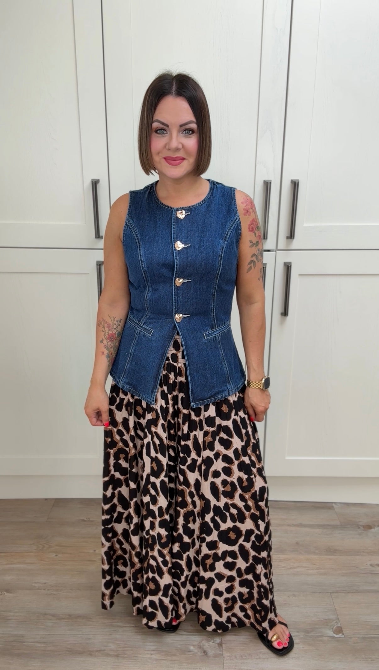 STELLA LEOPARD TROUSERS *New