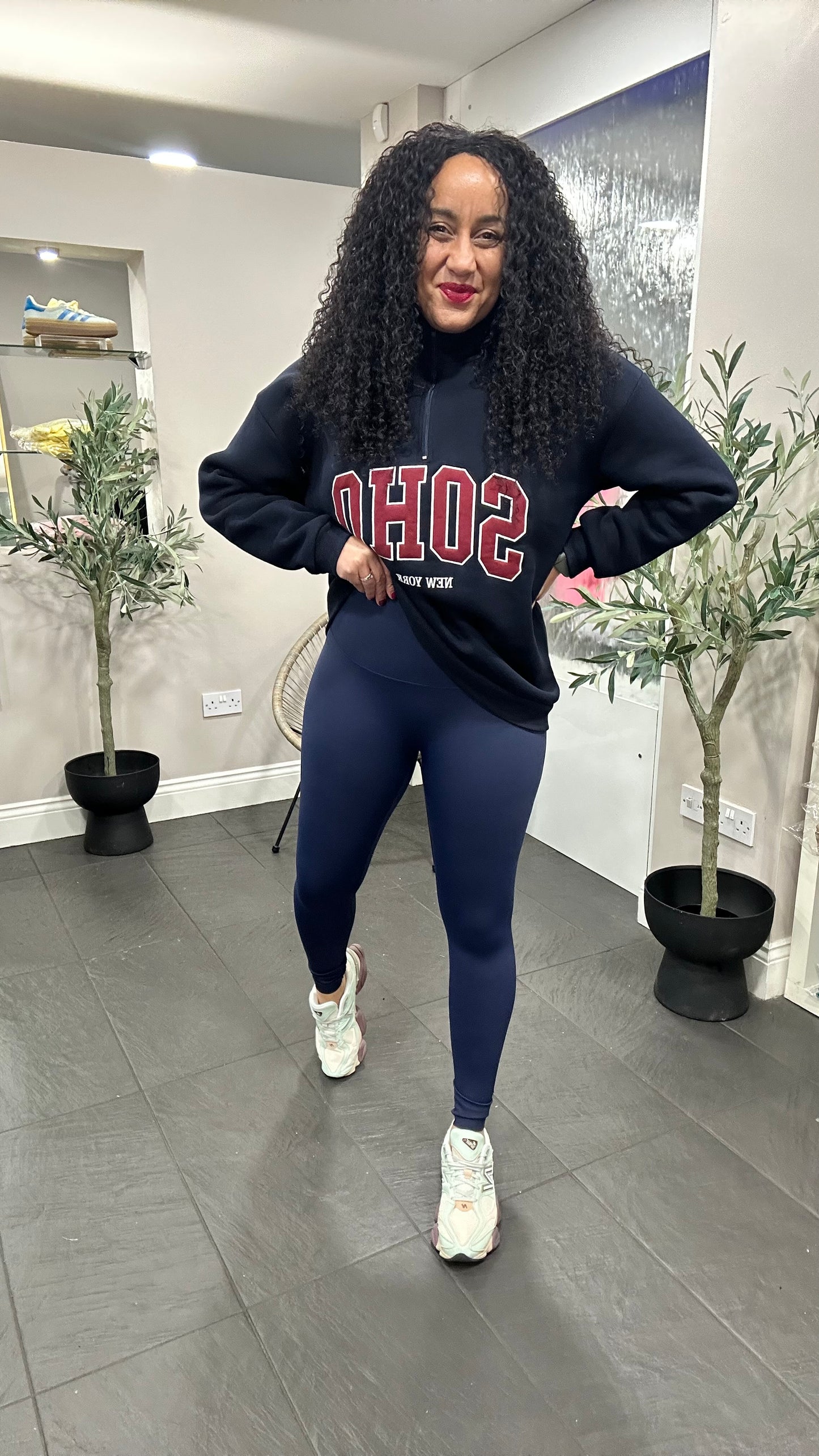 ENERGY LEGGINGS NAVY *New