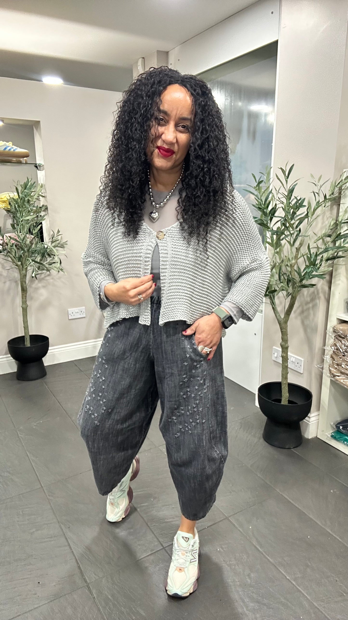 SALE CATRIN CARDIGAN GREY