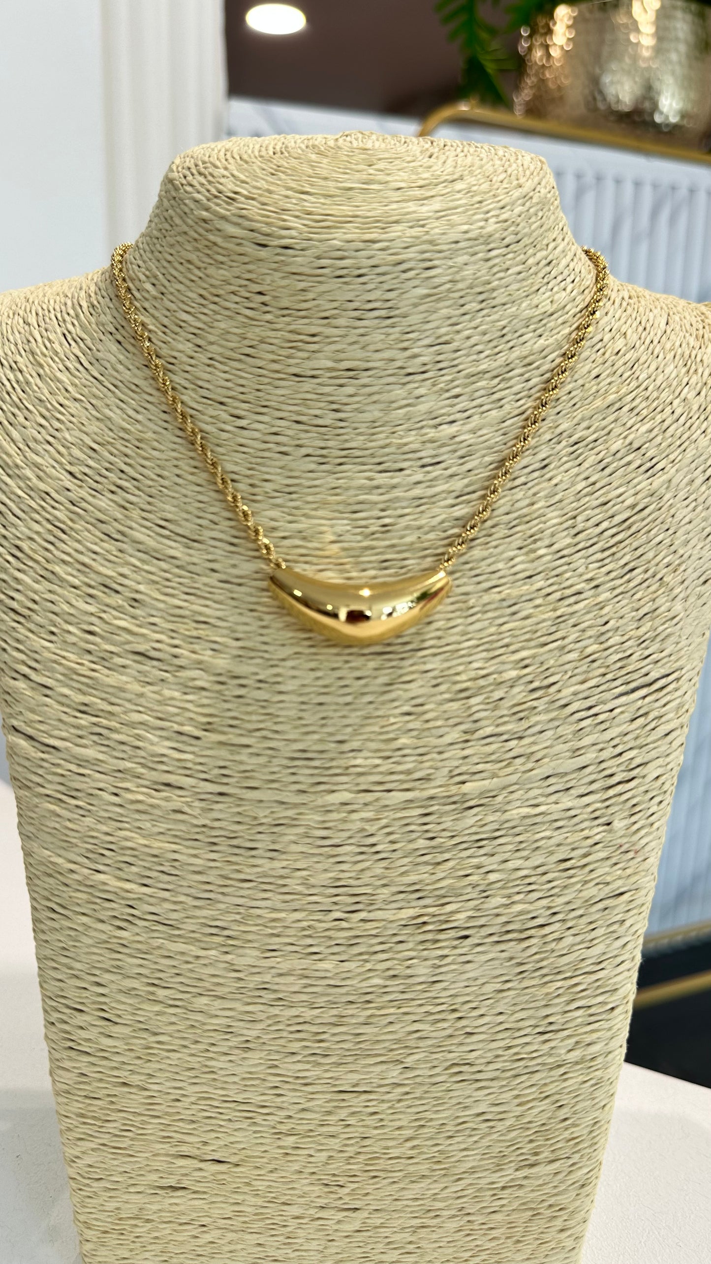 D&X CURB ROPE CHAIN GOLD *New