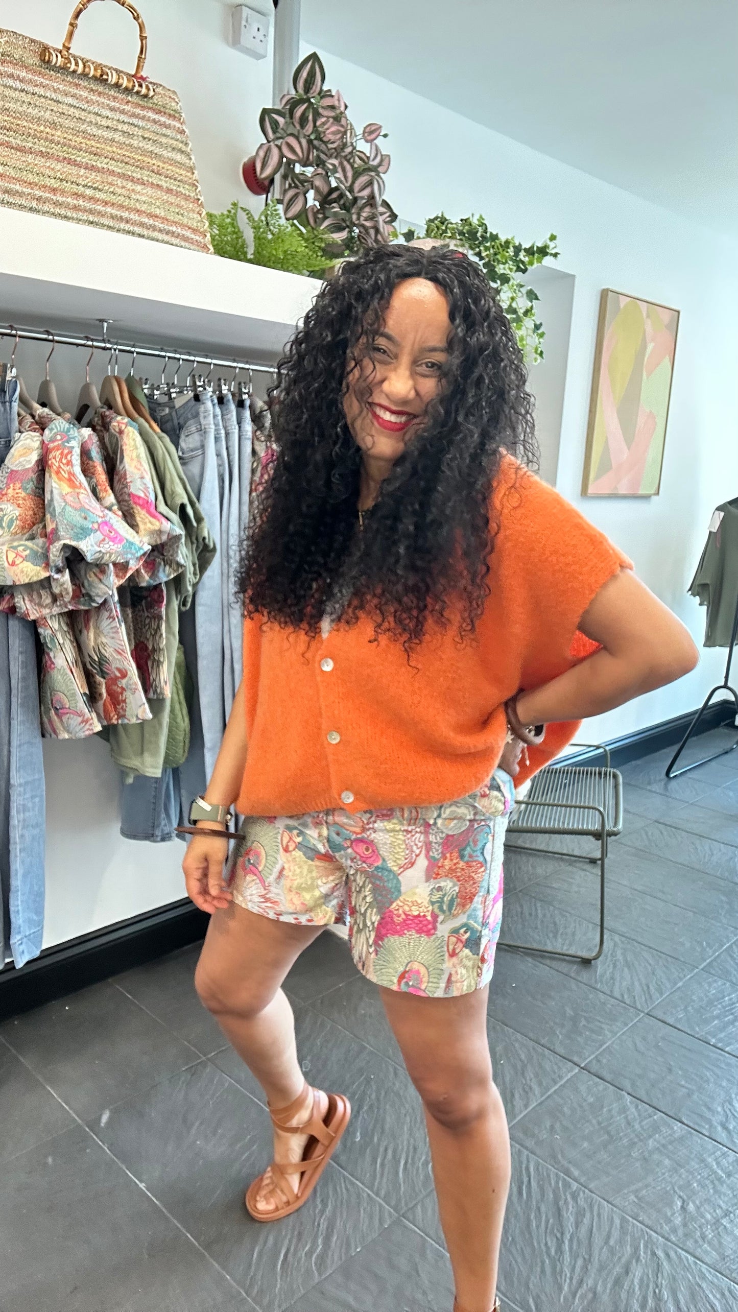 PARROT 🦜 TAPESTRY SHORTS *New