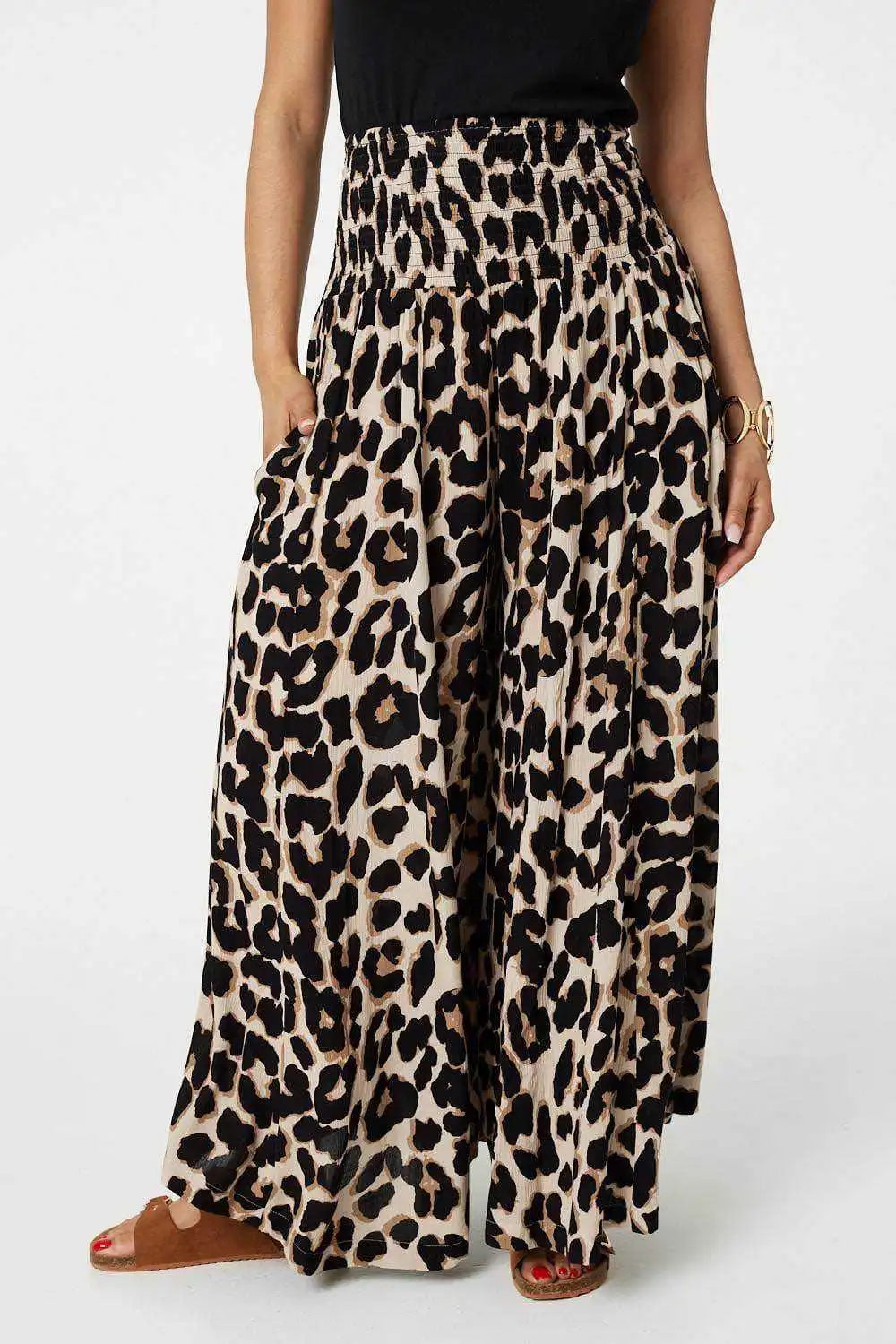 STELLA LEOPARD TROUSERS *New