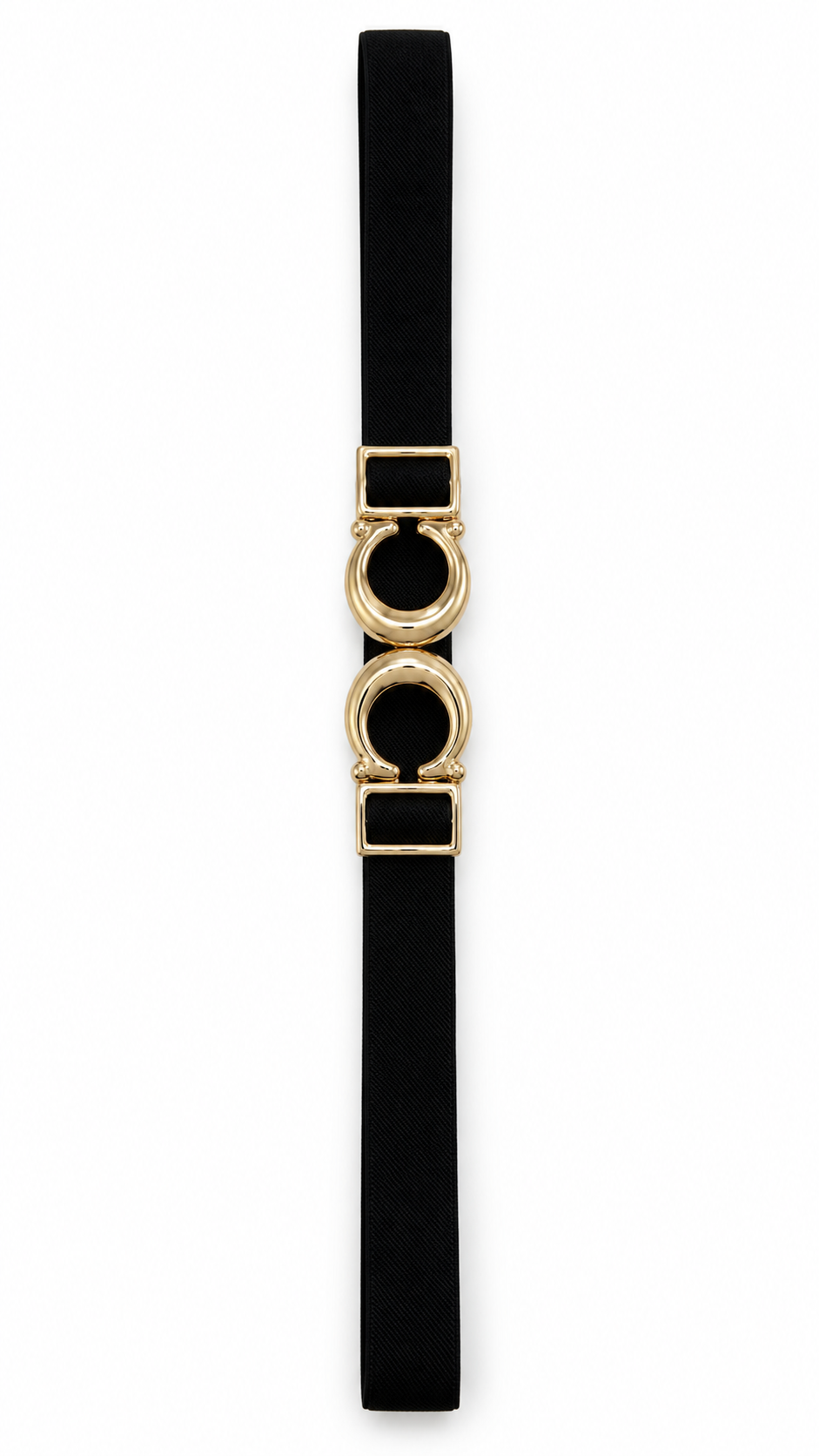 ELASTICATED SWEATER TUCK BELT BLACK *New