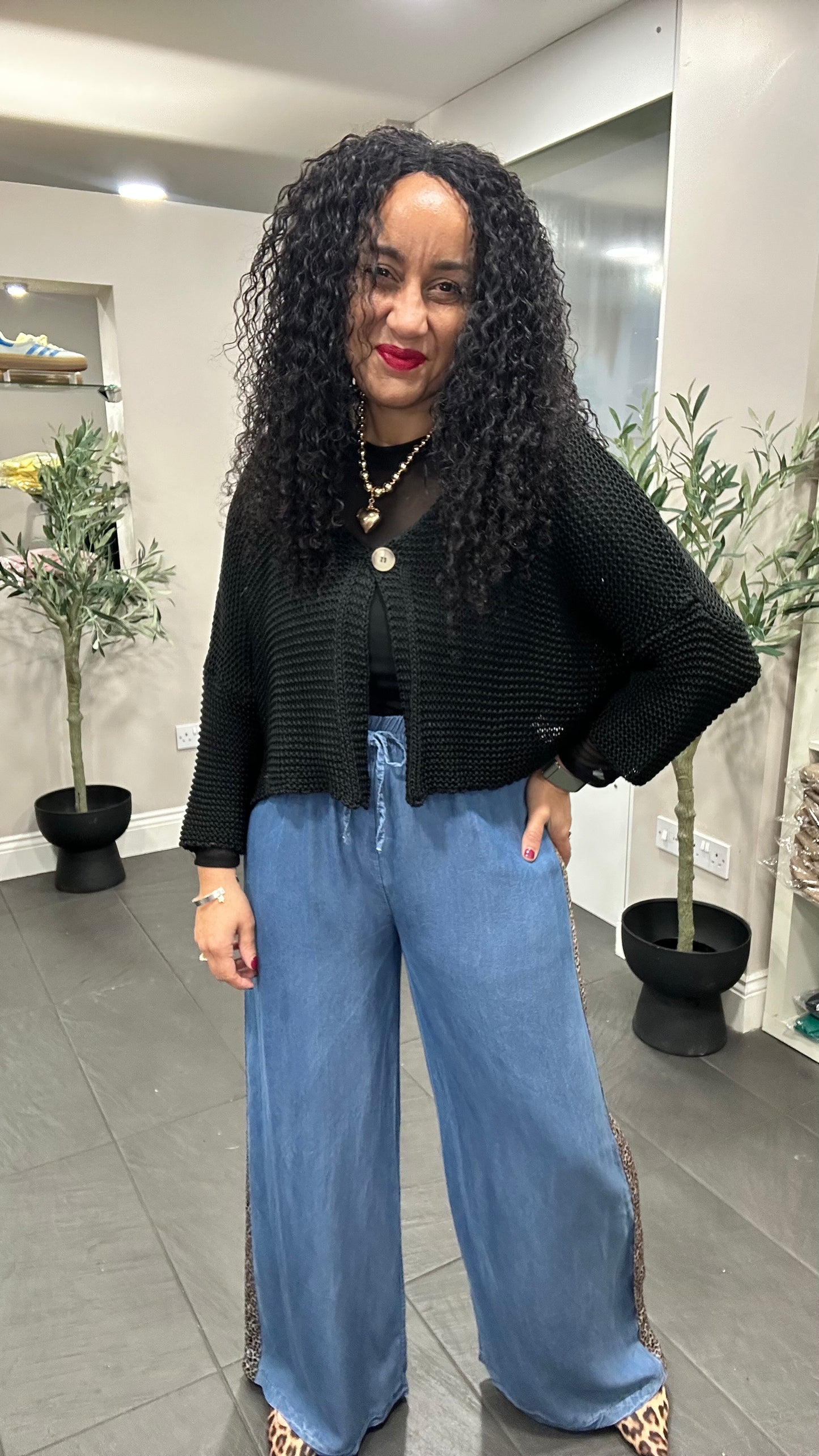 SALE CATRIN CARDIGAN BLACK