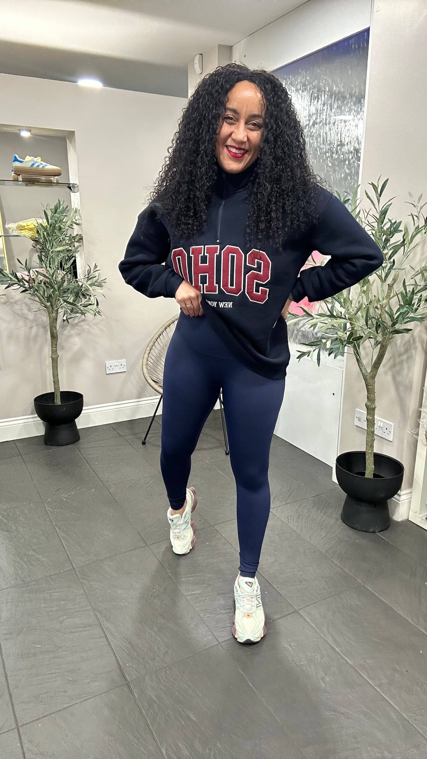 ENERGY LEGGINGS NAVY *New