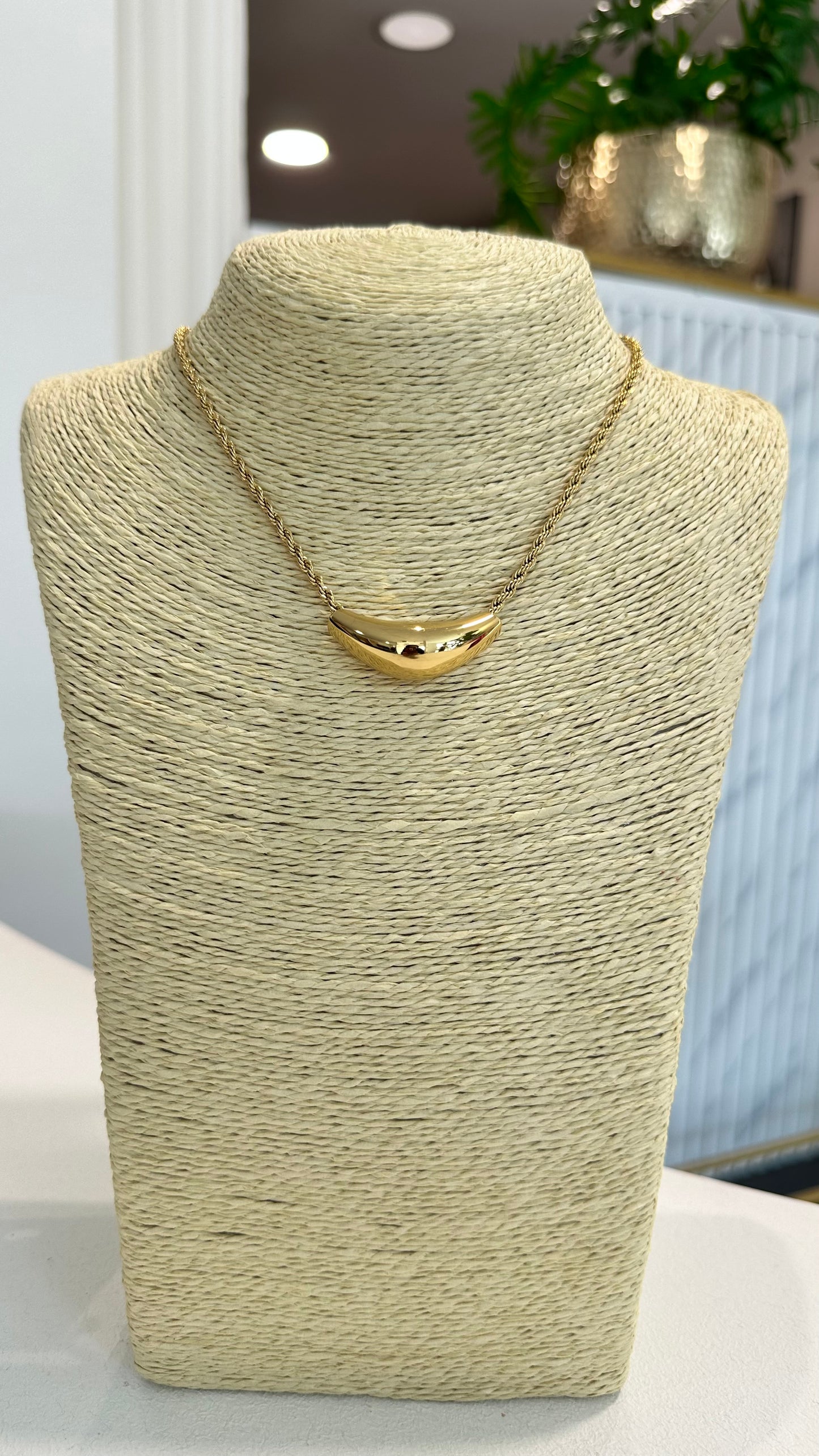 D&X CURB ROPE CHAIN GOLD *New