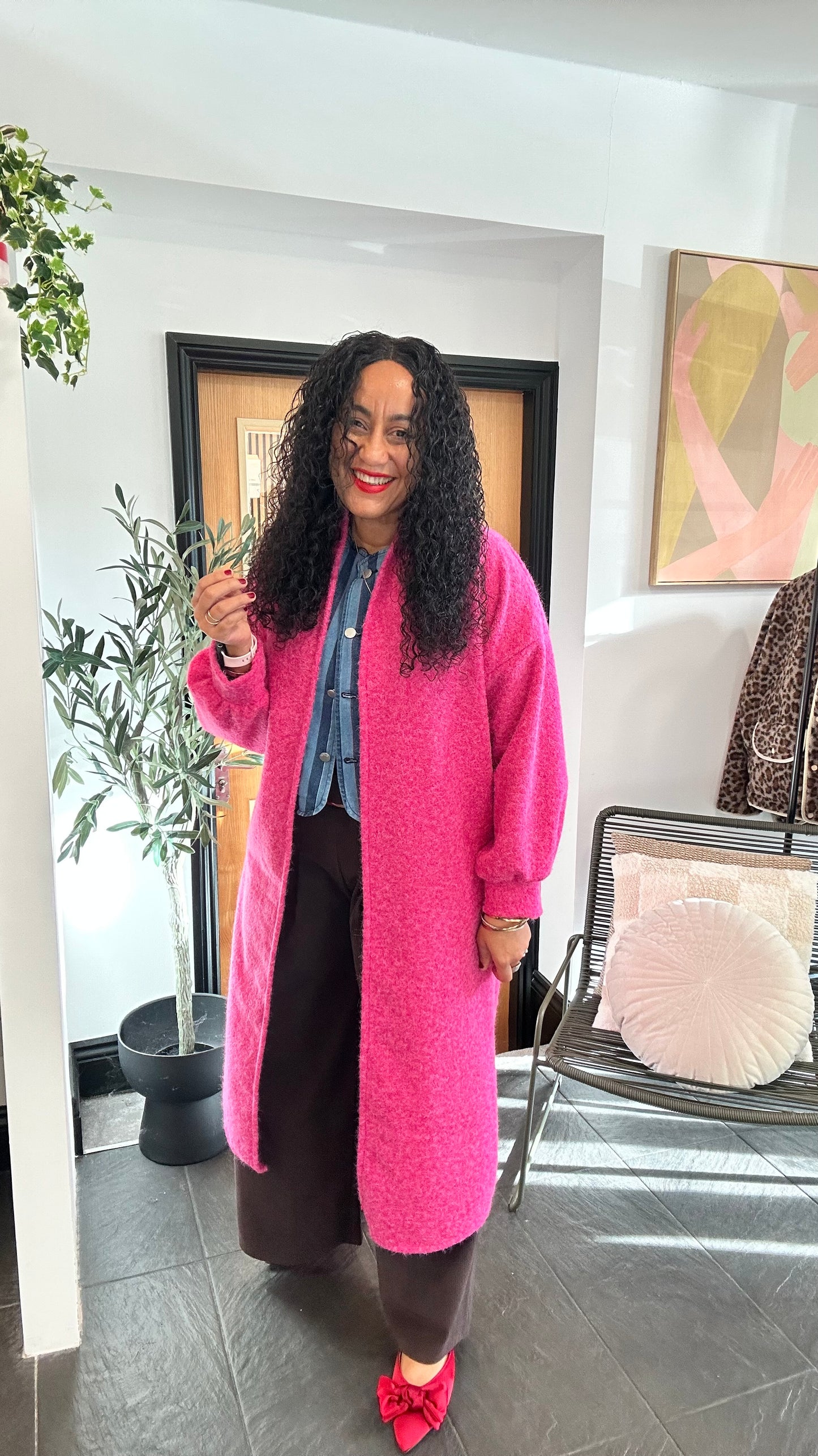 ALMA COATIGAN PINK *NEW