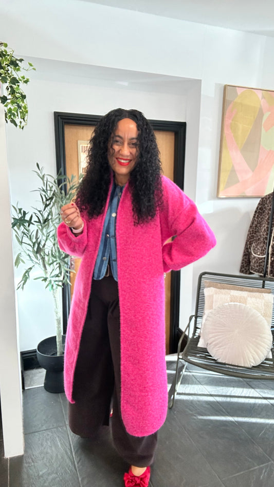 ALMA COATIGAN PINK *NEW