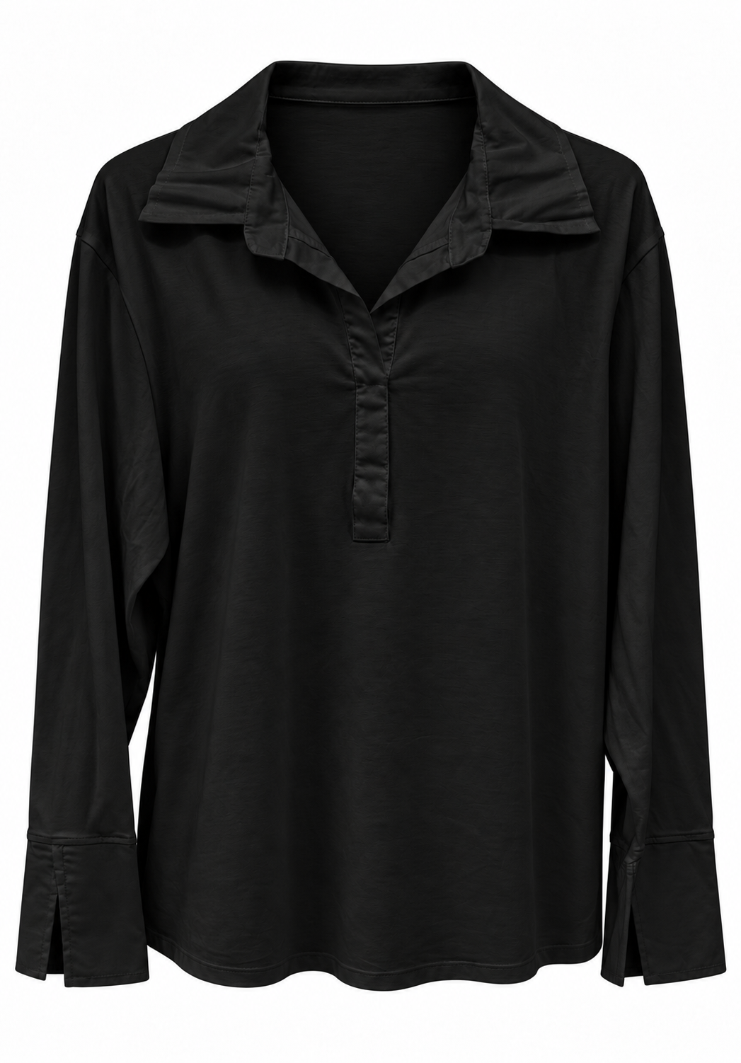 KYLE LAYERING SHIRT BLACK *New