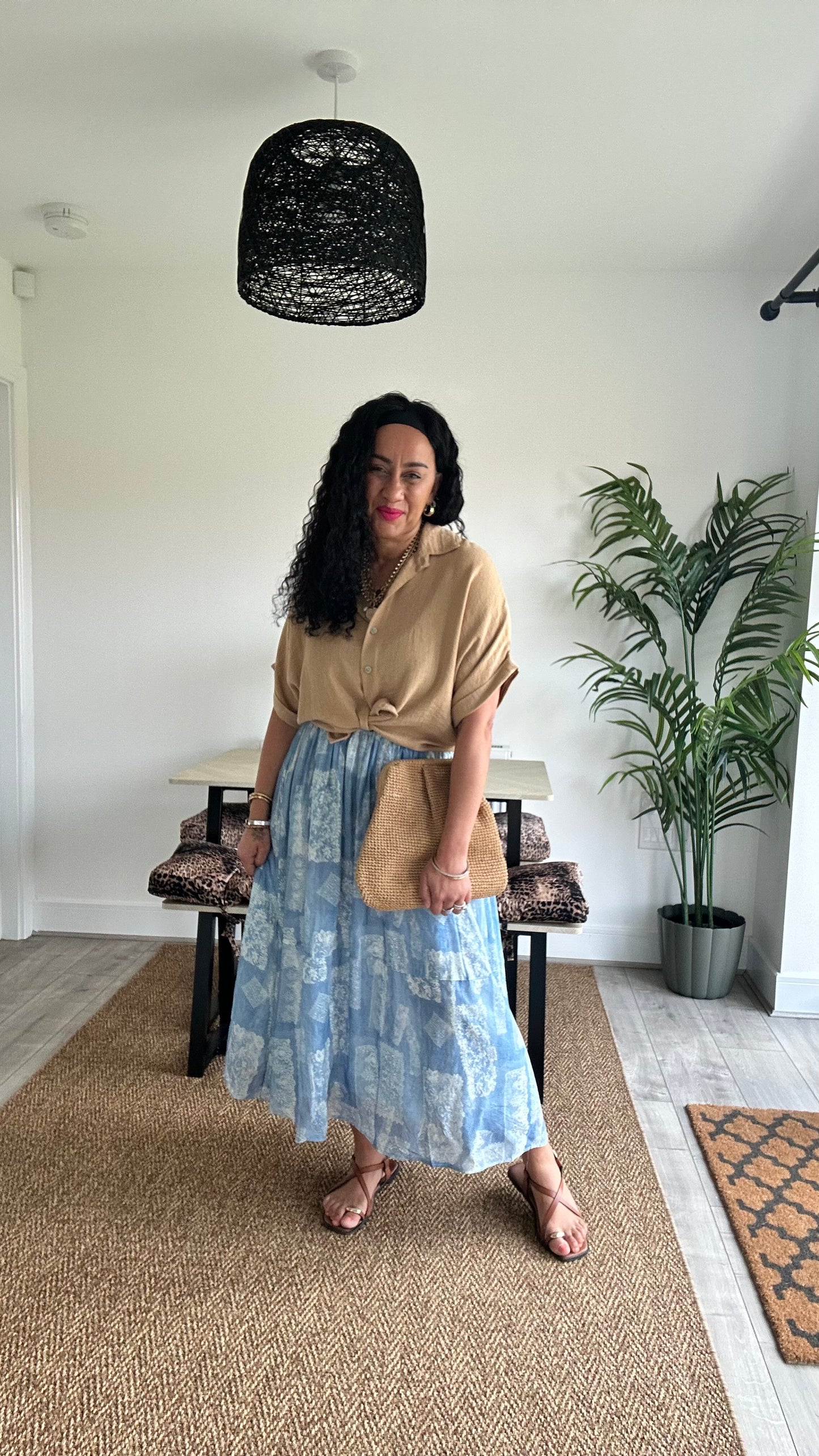 SALE ADELE VINTAGE INSPIRED DETAIL SKIRT
