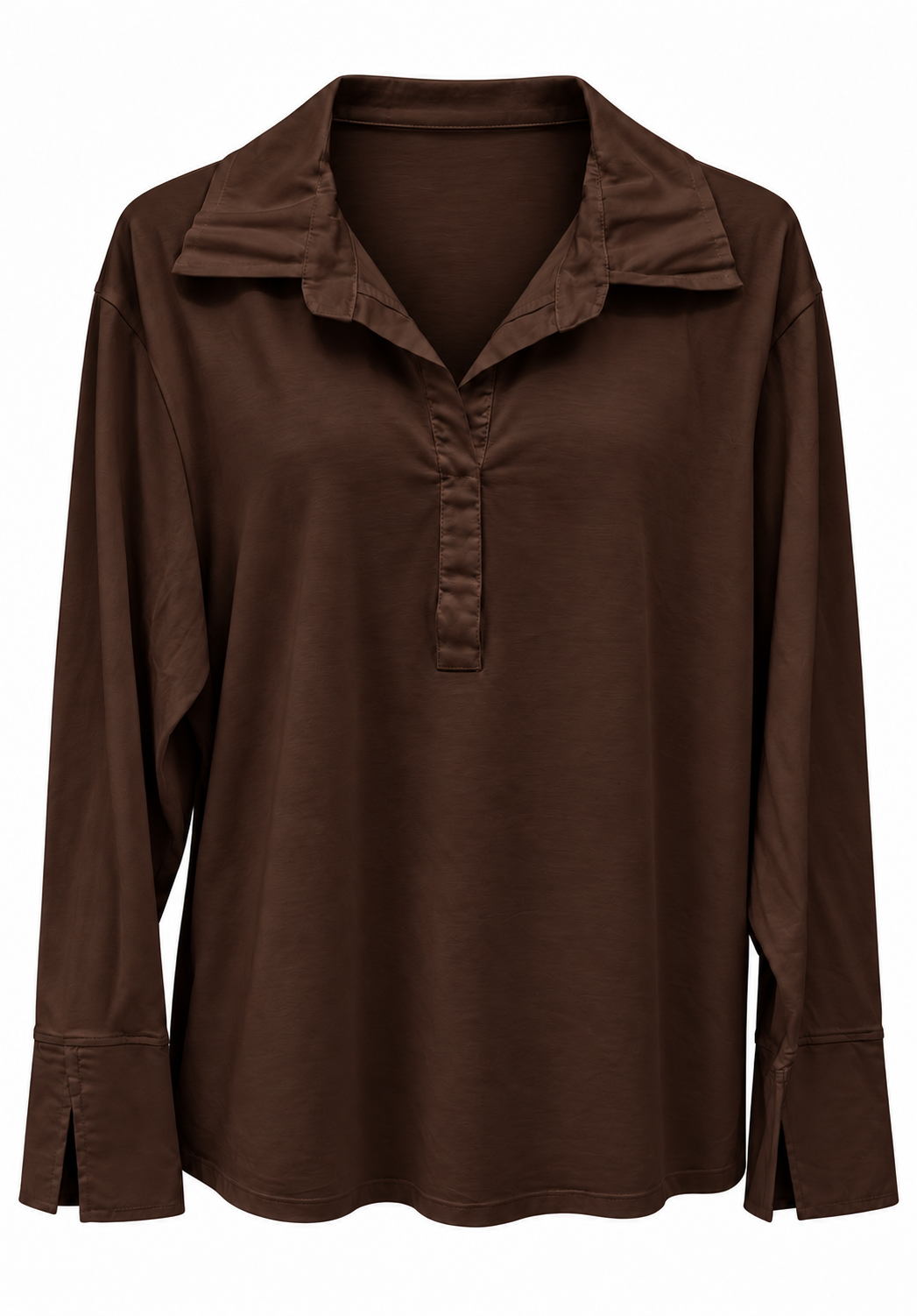KYLE LAYERING SHIRT BROWN *New