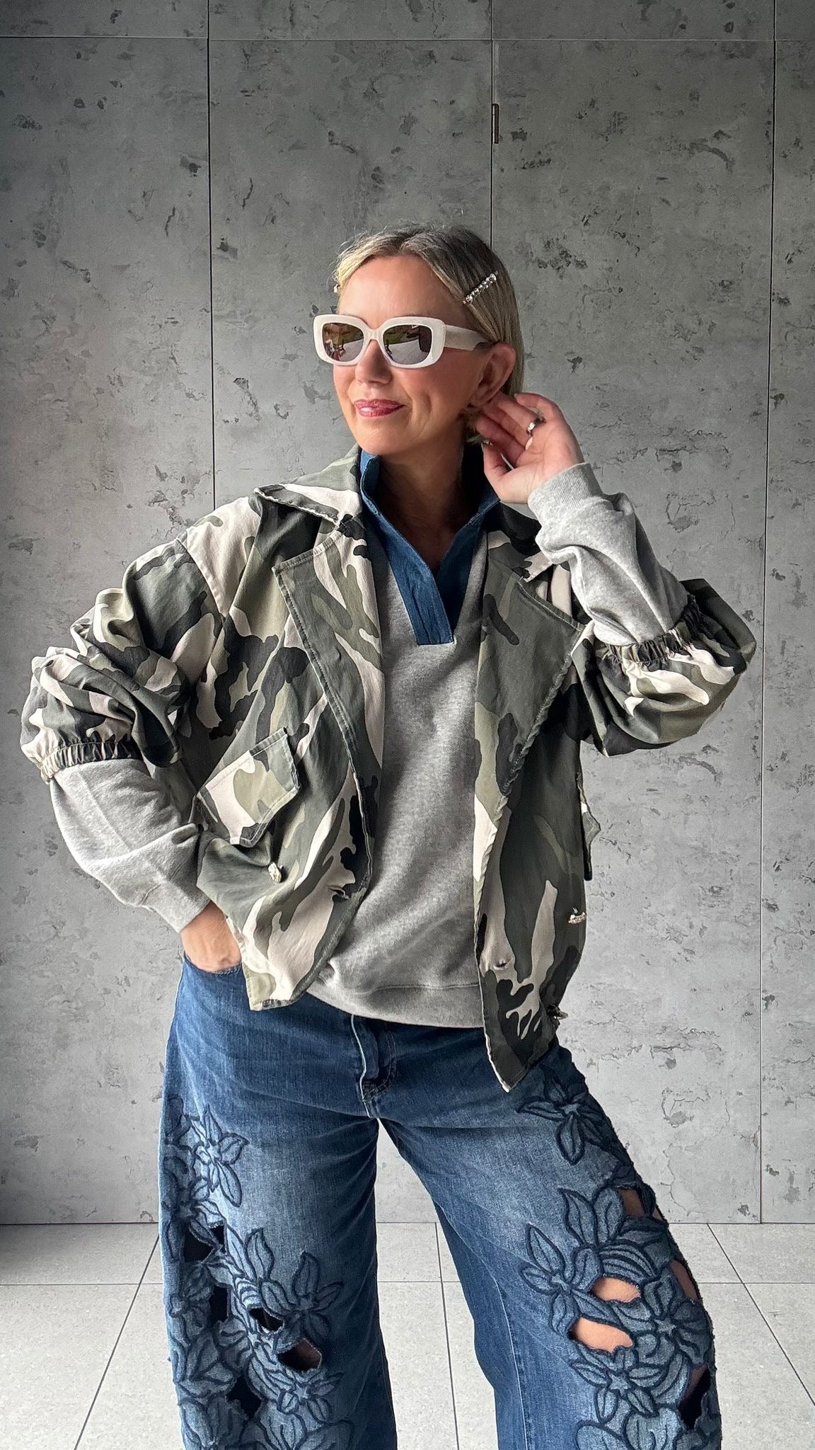 JADON CAMOUFLAGE JACKET*New