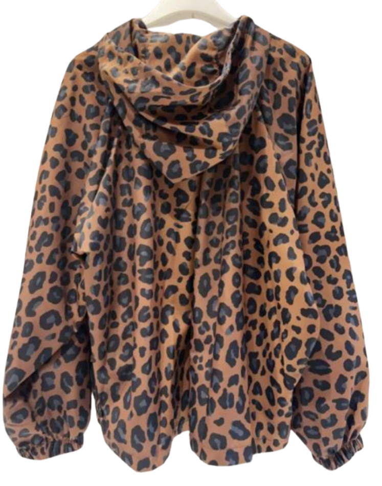 EZMAI LEOPARD RAINCOAT *New