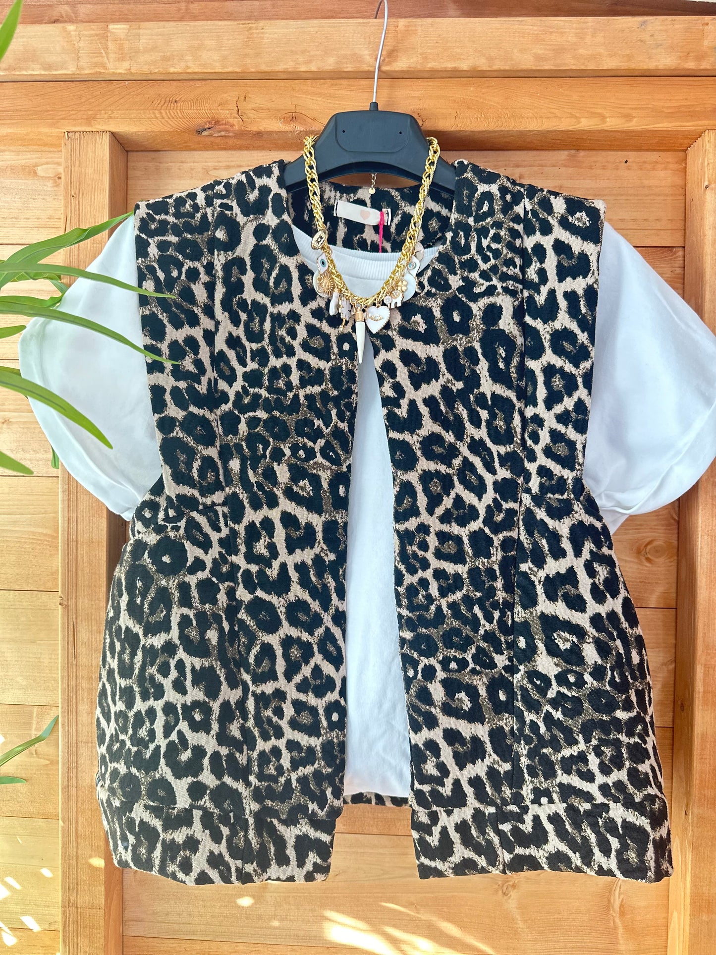 BEKO LEOPARD GILET *New