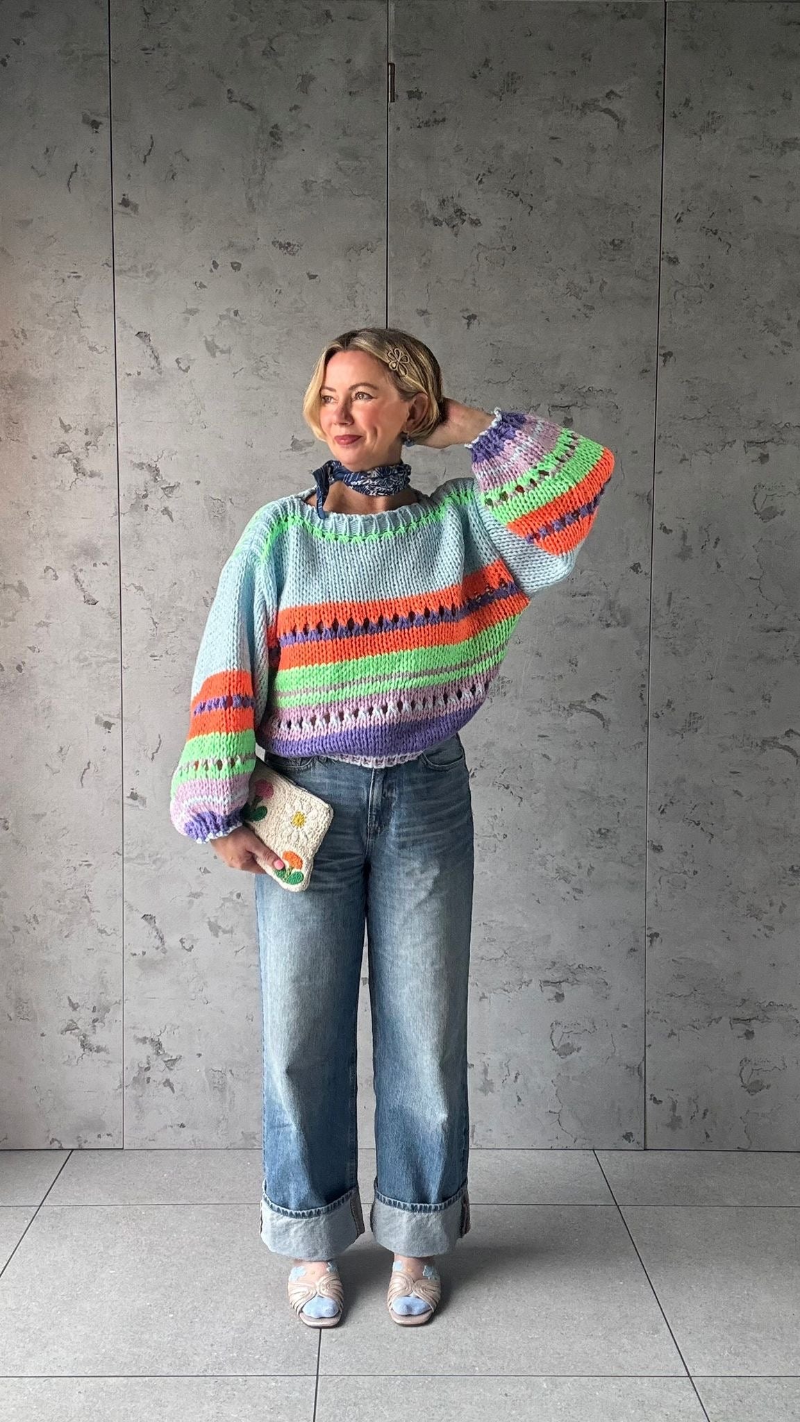 JADE CHUNKY KNIT Pre order