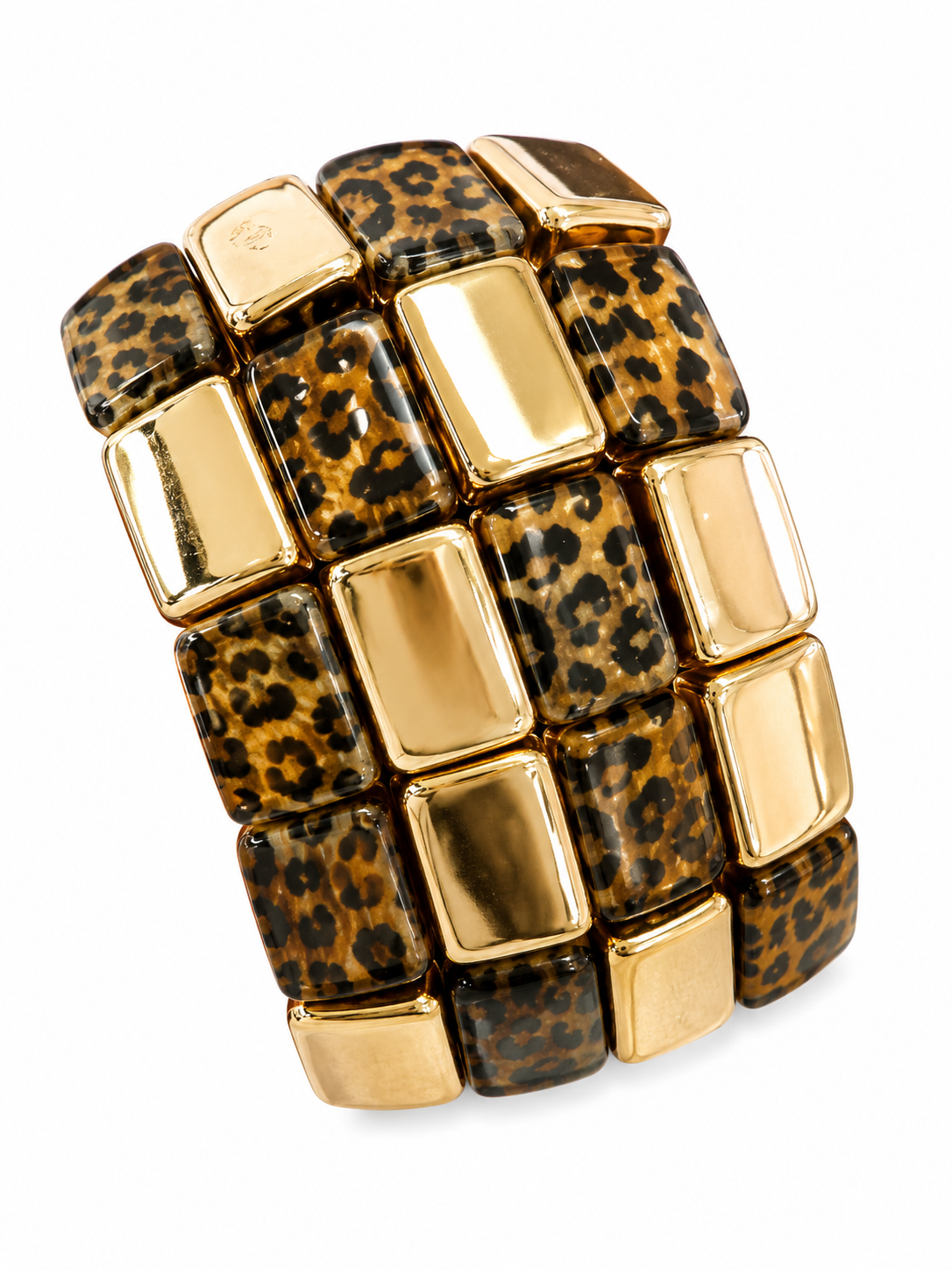 LEOPARD PRINT STRETCH BRACELET *New