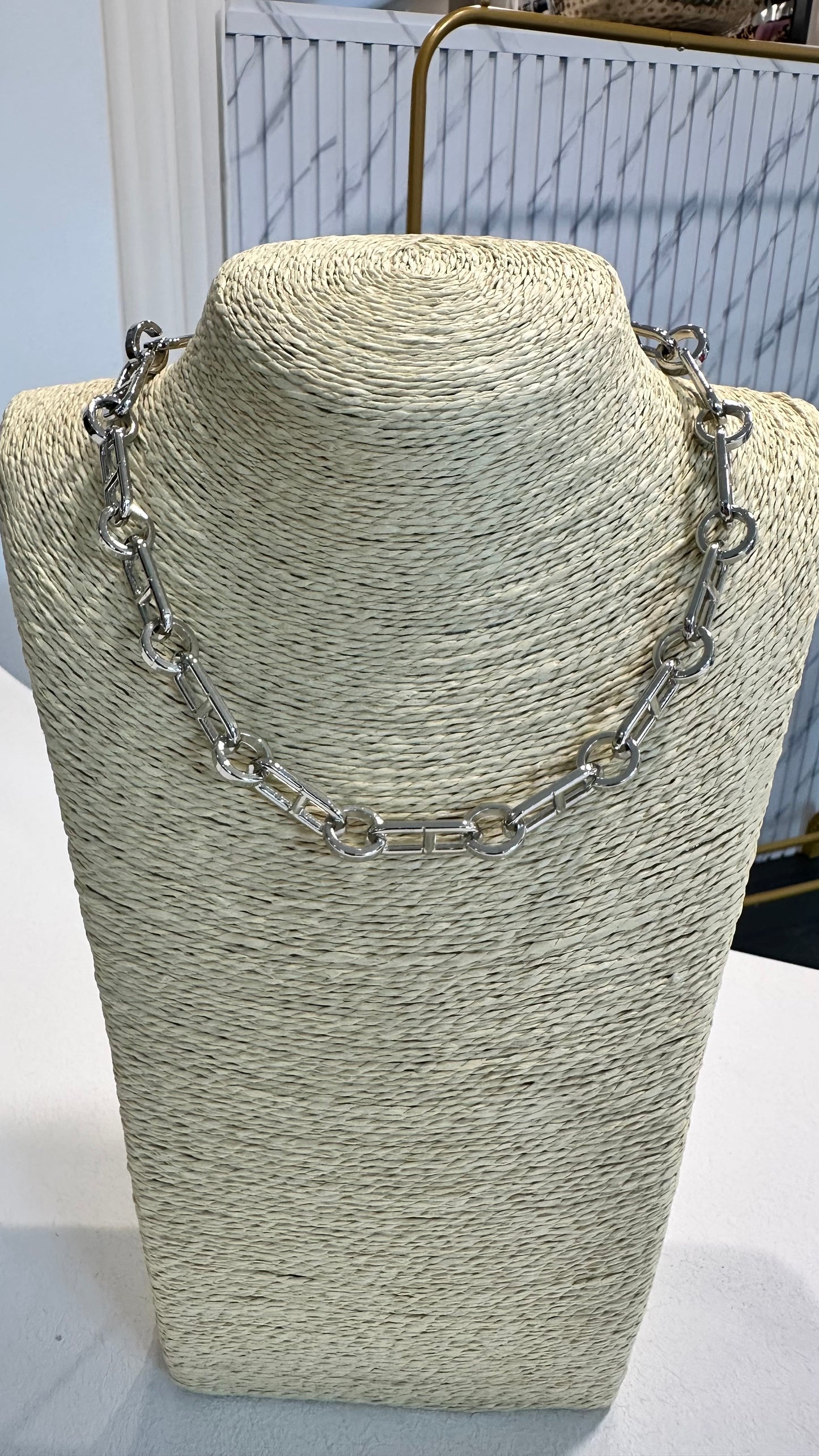 SALE HARLEY CHAIN NECKLACE SILVER