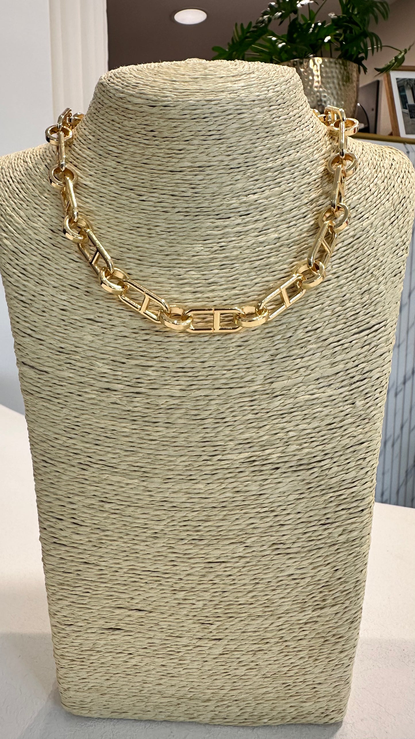 HARLEY CHAIN NECKLACE GOLD