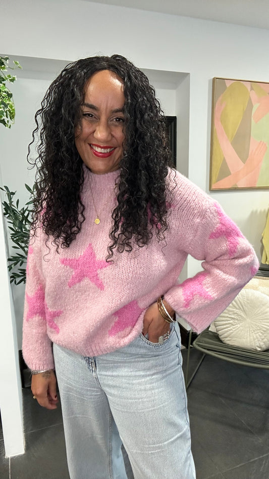 STARRY KNITWEAR  PINK *New