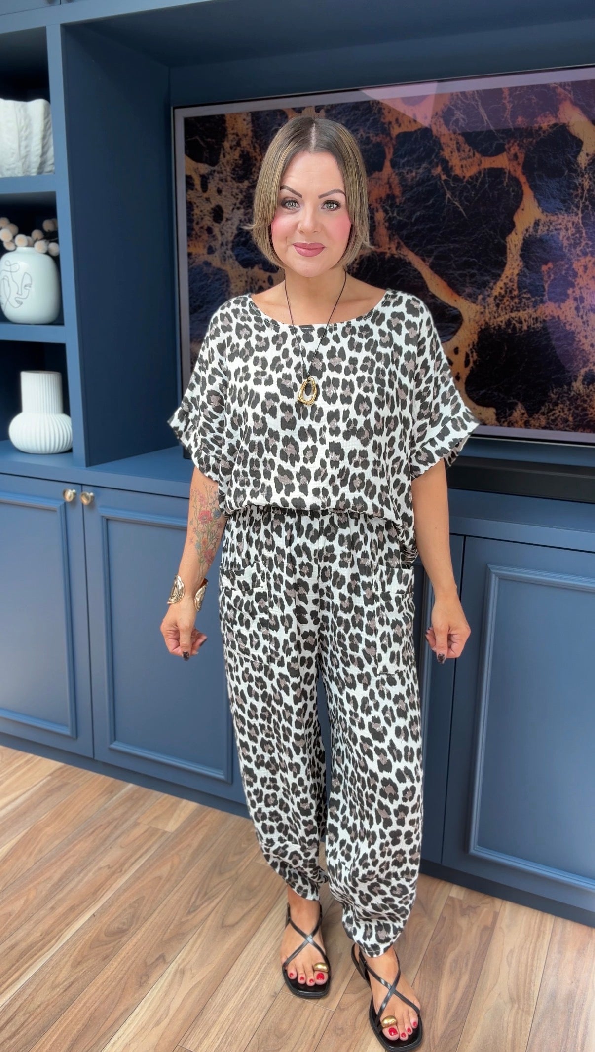 FRUITELLA LEOPARD T SHIRT TRADITIONAL LEOPARD *New