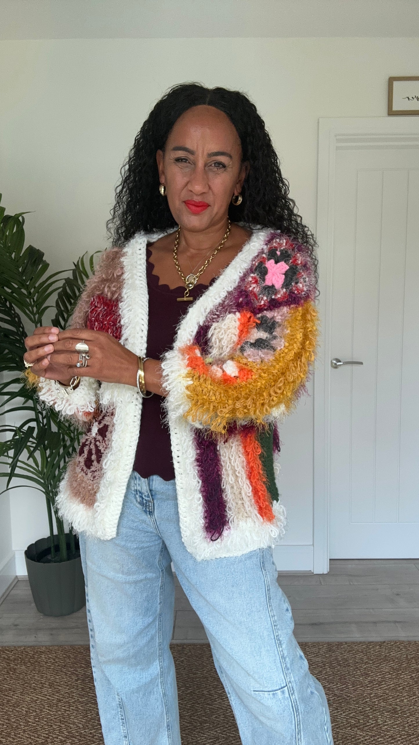 ORLA HANDMADE KNITTED CARDIGAN *New