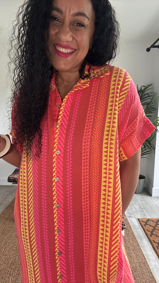 TENYA TUNIC SHIRT DRESS *New