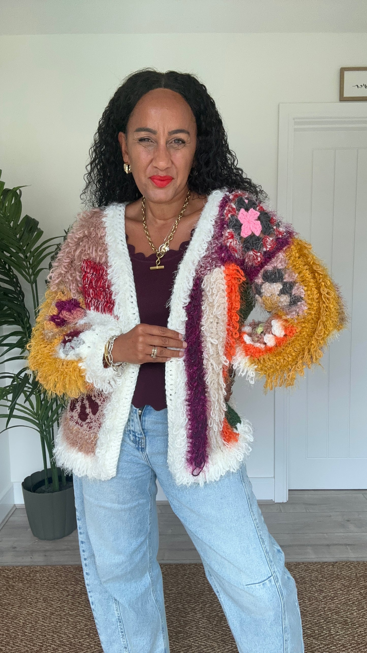 ORLA HANDMADE KNITTED CARDIGAN *New