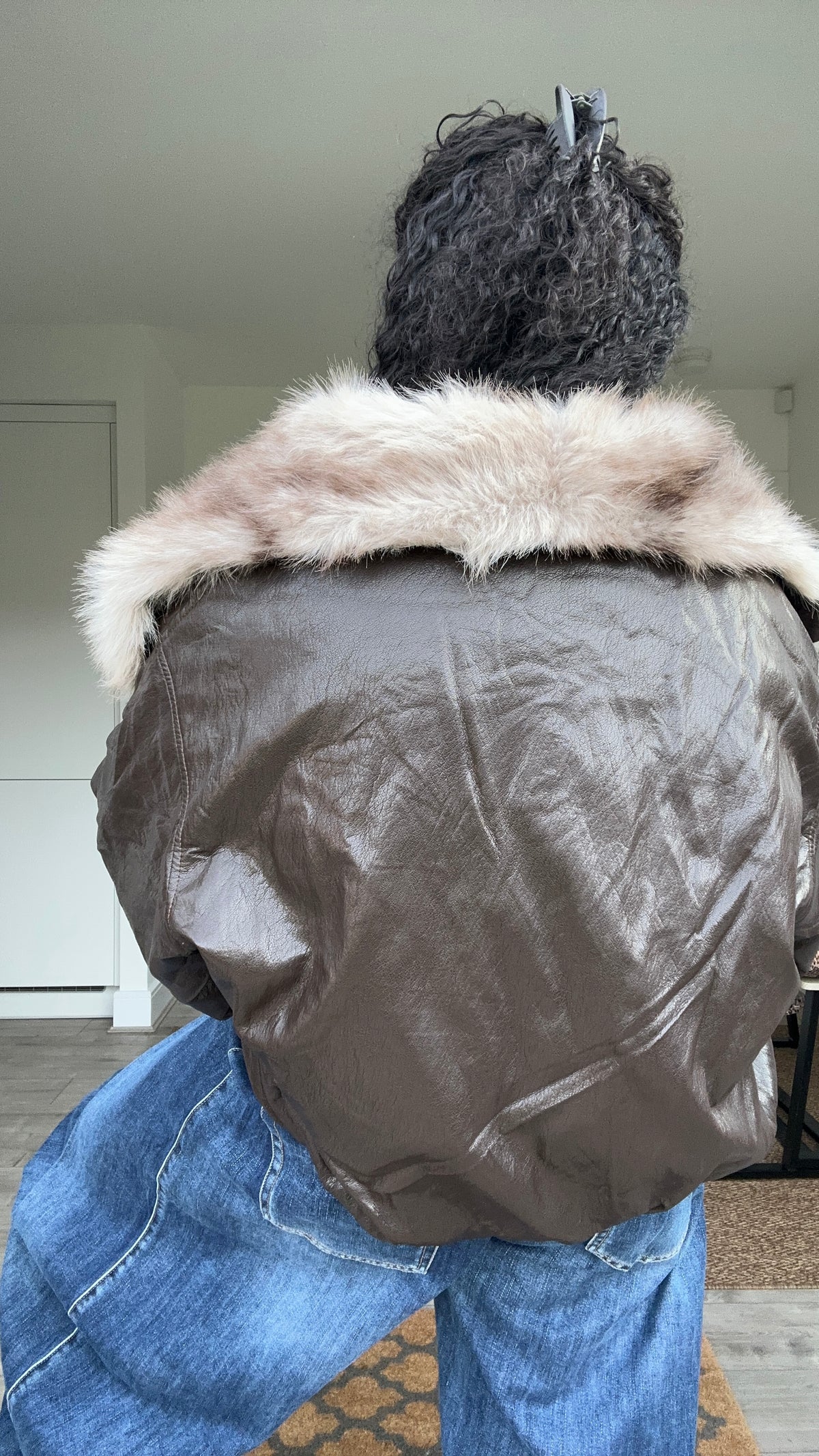 LYNX REVERSIBLE FAUX FUR JACKET *New