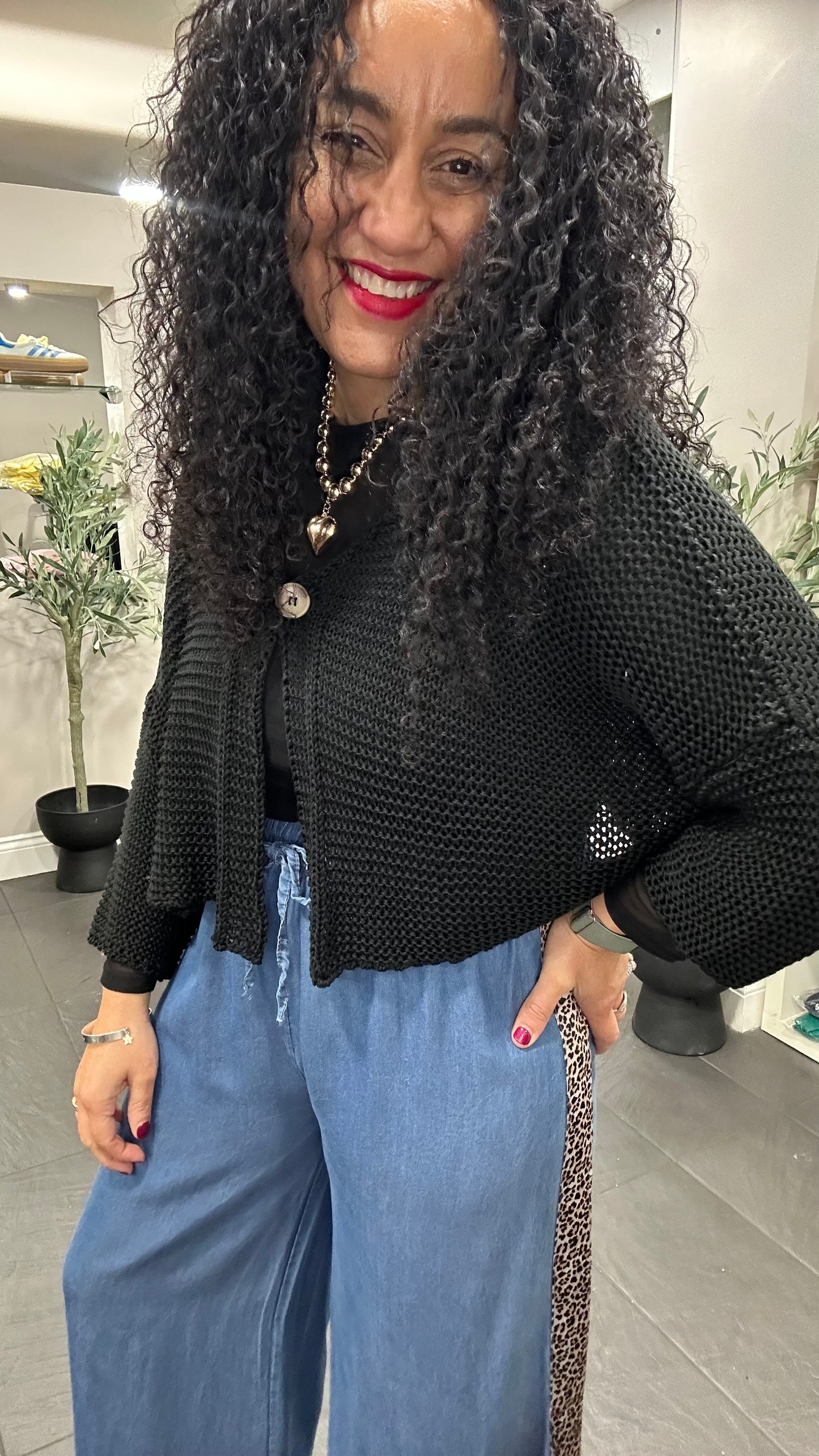 SALE CATRIN CARDIGAN BLACK