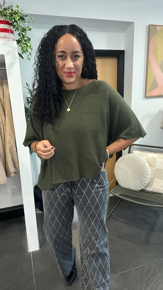 FINLAY SOFT BRUSHED KNIT KHAKI  *New