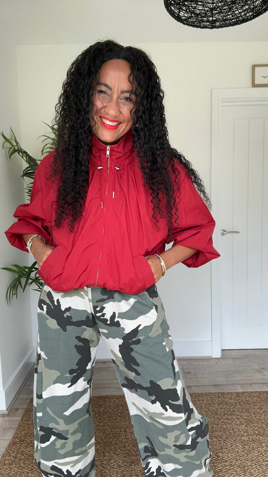 SIMONE JACKET RED *New