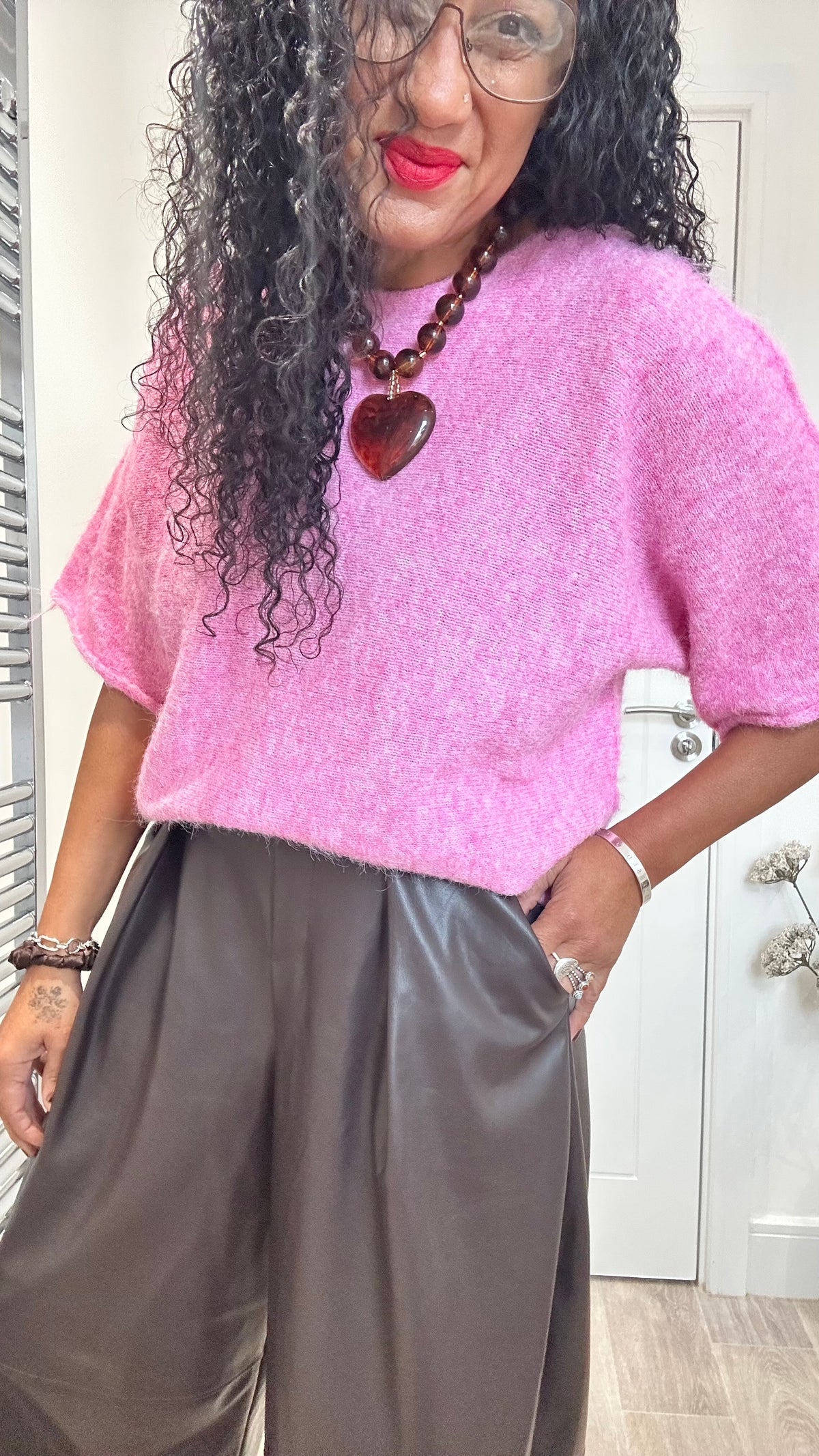 FINLAY KNIT PINK *New