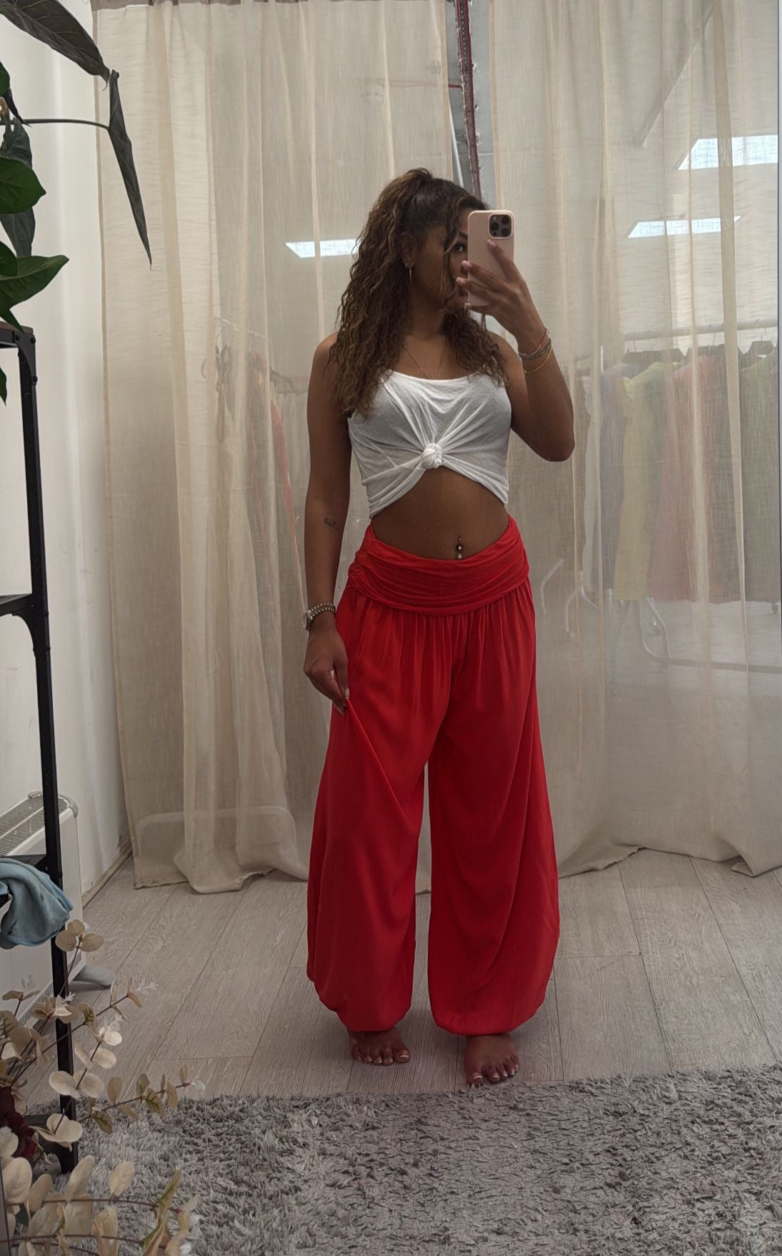 FRUITELLA GENE TROUSERS RED *New