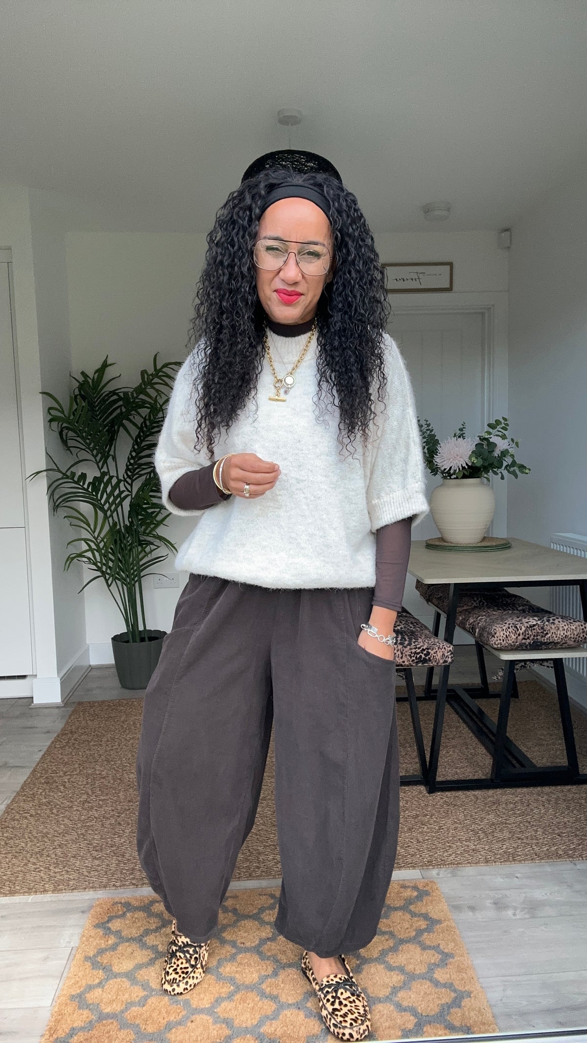 ZETO SOFT KNIT OVERSIZED JUMPER OAT *New