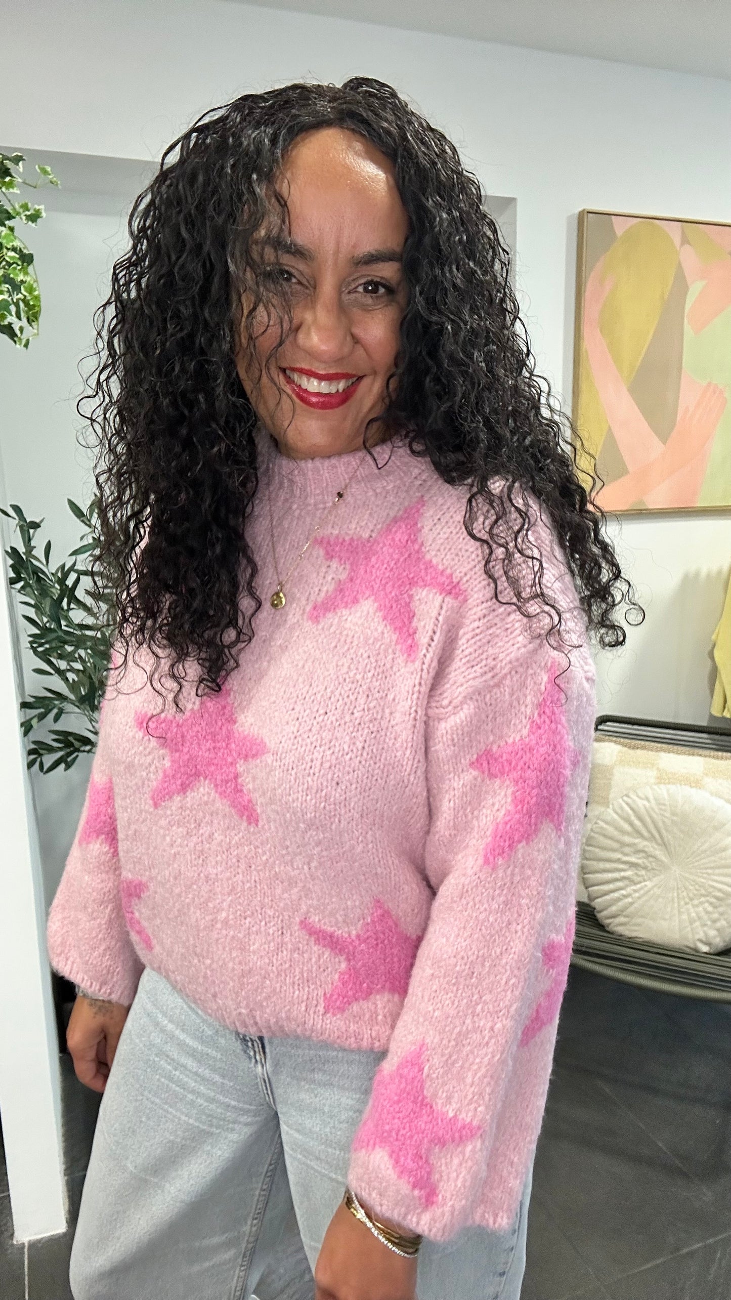 STARRY KNITWEAR  PINK *New