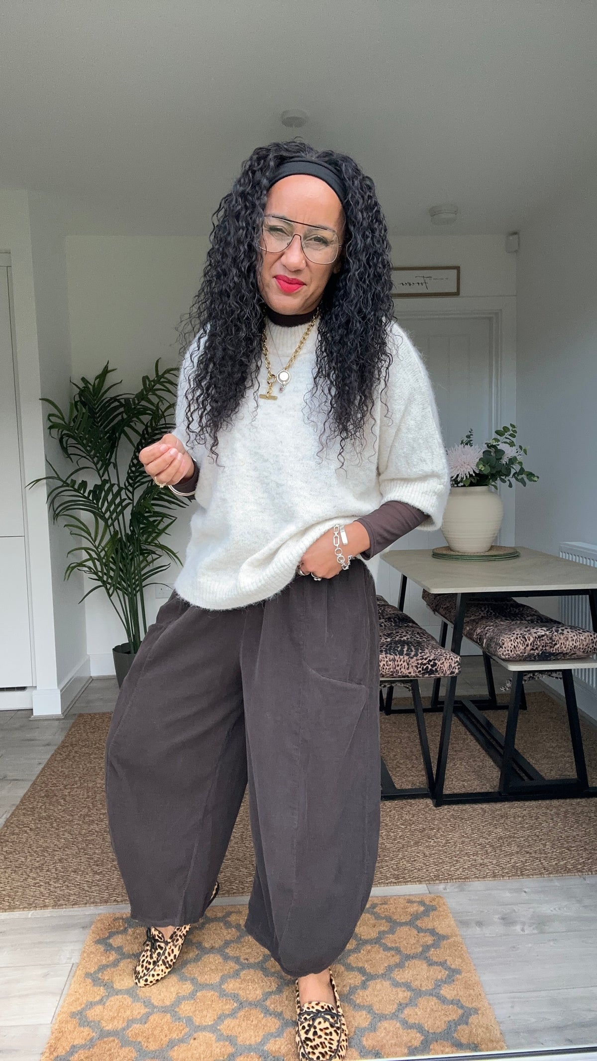ZETO SOFT KNIT OVERSIZED JUMPER OAT *New