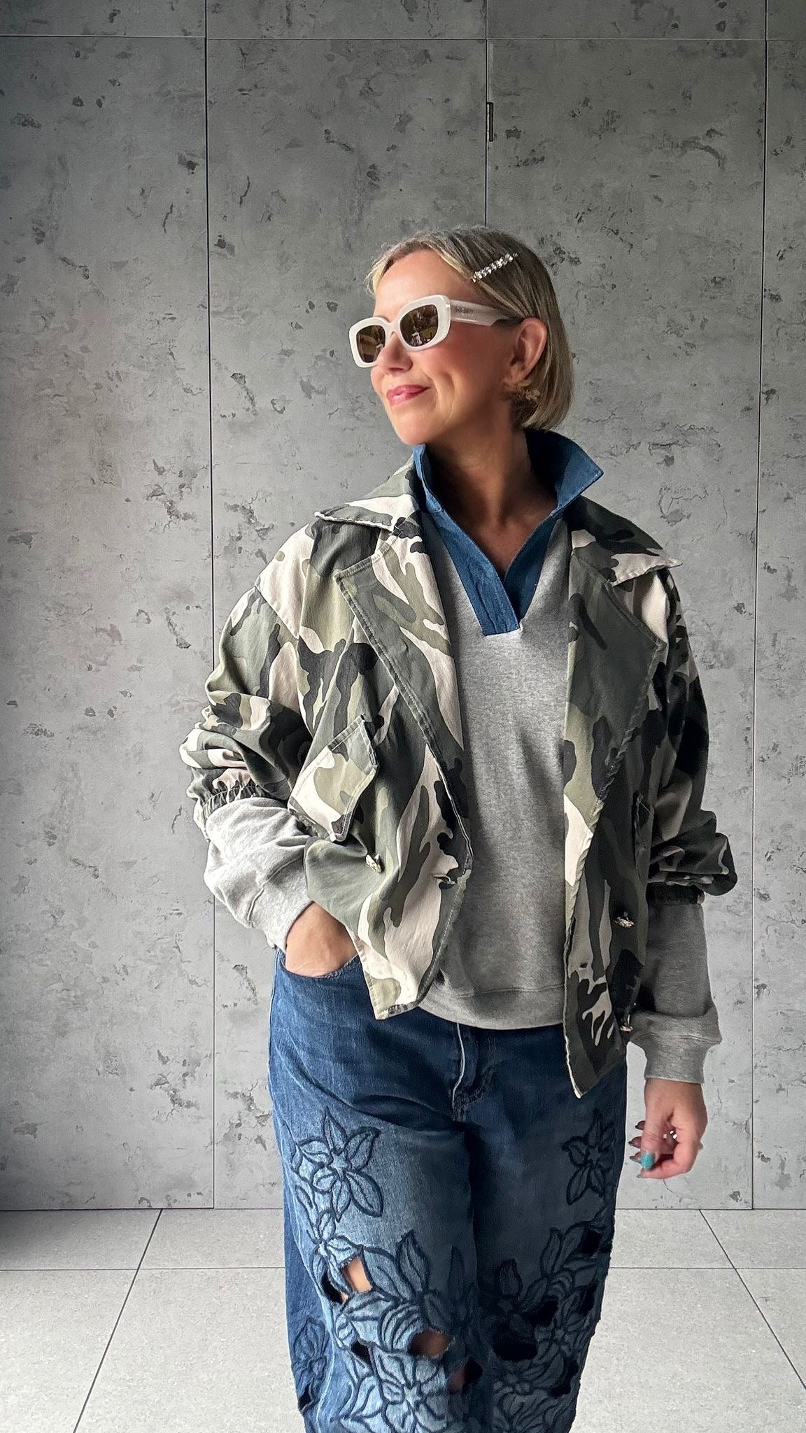 JADON CAMOUFLAGE JACKET*New