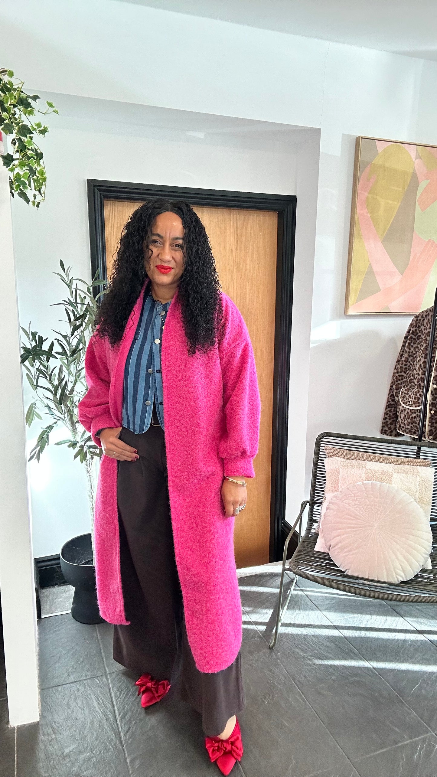 ALMA COATIGAN PINK *NEW